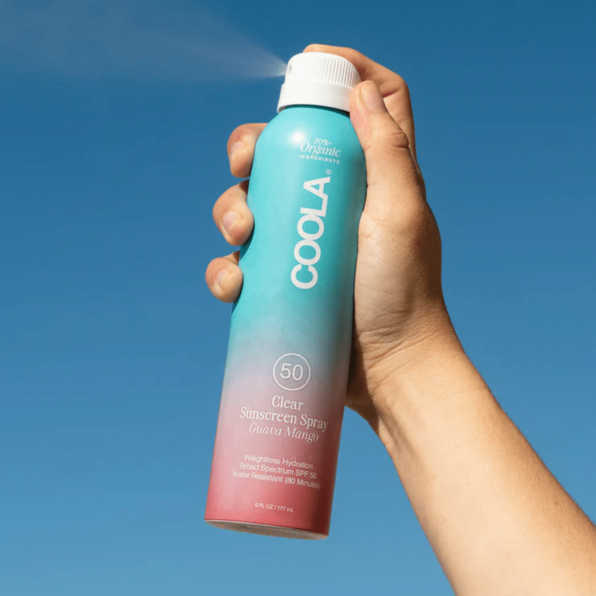 Coola. Écran Solaire en Spray Mangue Goyave FPS 50 - 177 ml - Concept C. Shop