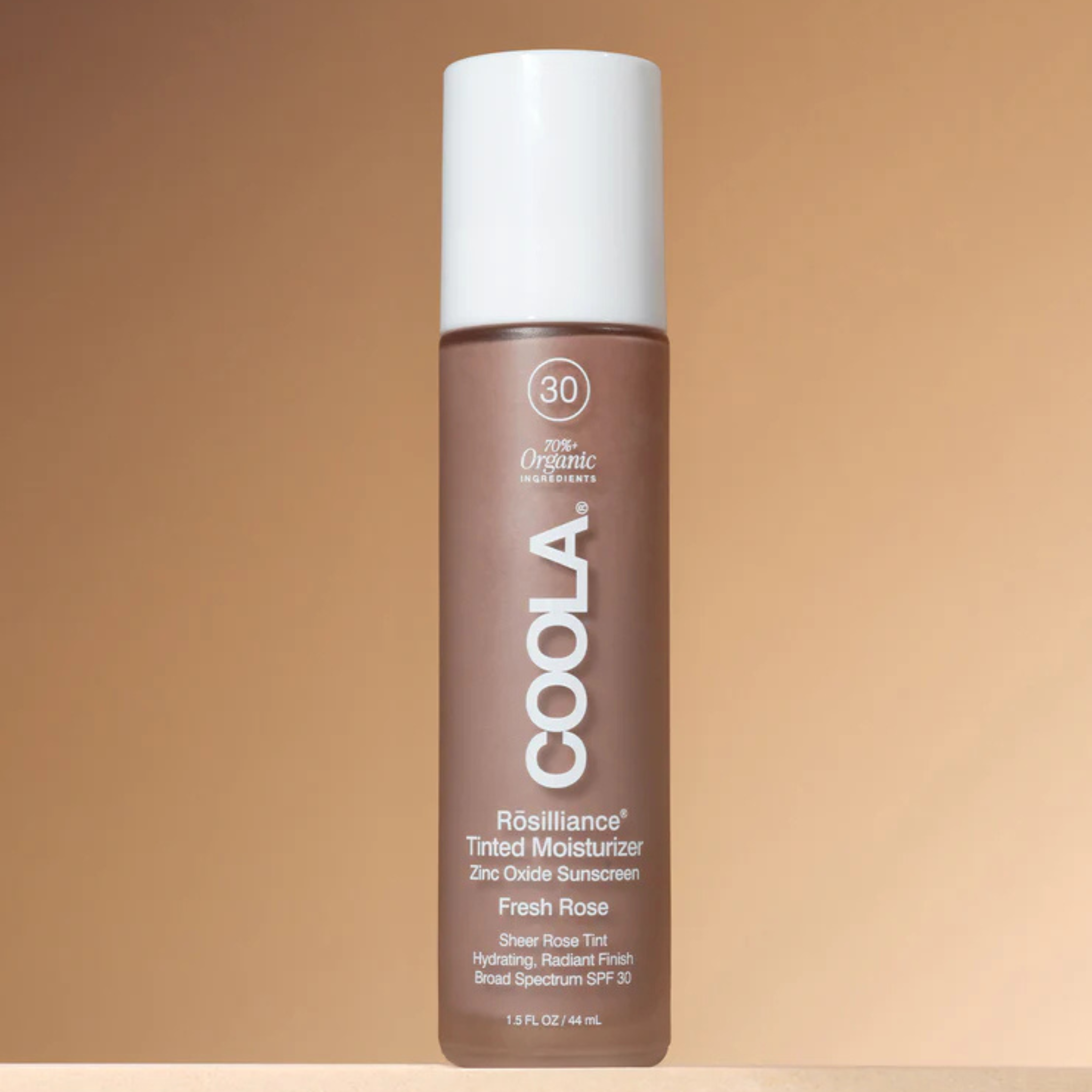 Coola. Hydratant Teinté Rosilliance Rose Fraiche Bio FPS 30 - 44 ml - Concept C. Shop