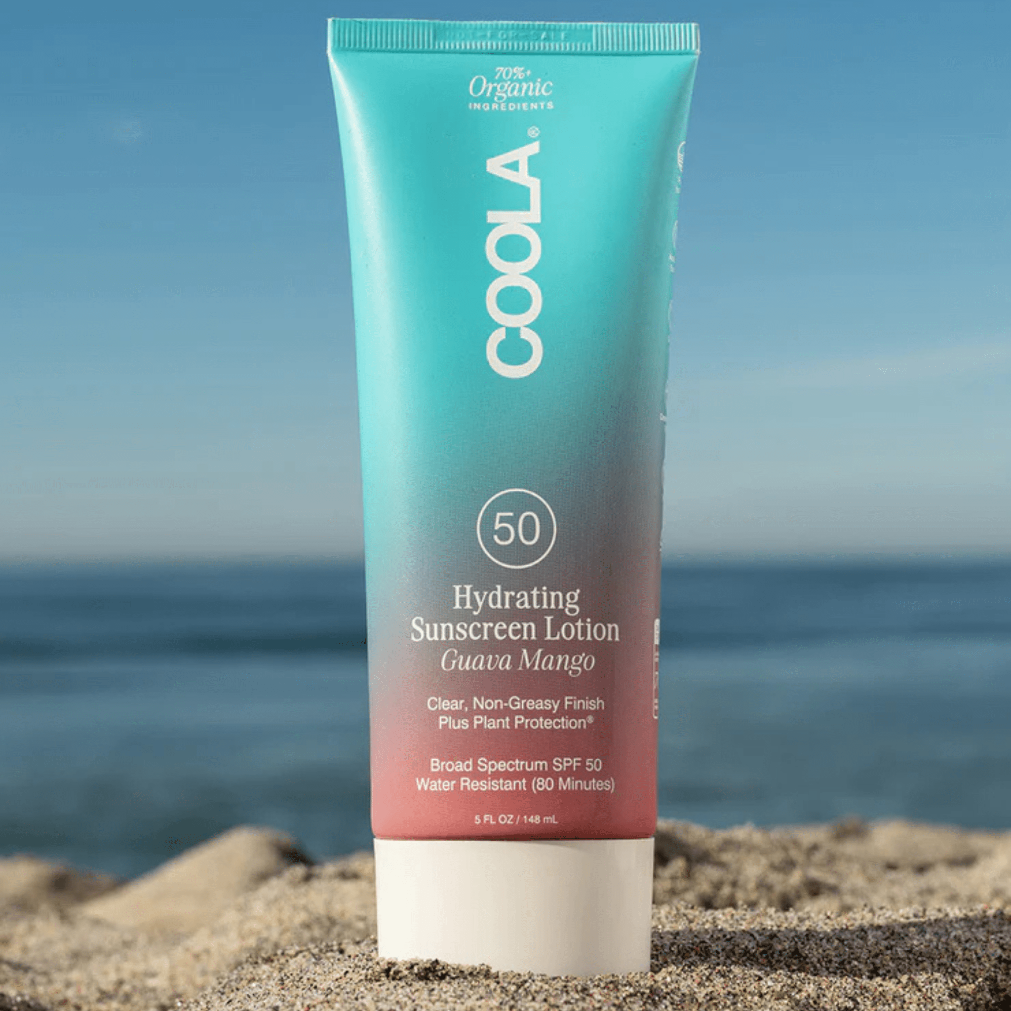 Coola. Lait Solaire Hydratant Mangue Goyave FPS 50 - 148 ml - Concept C. Shop