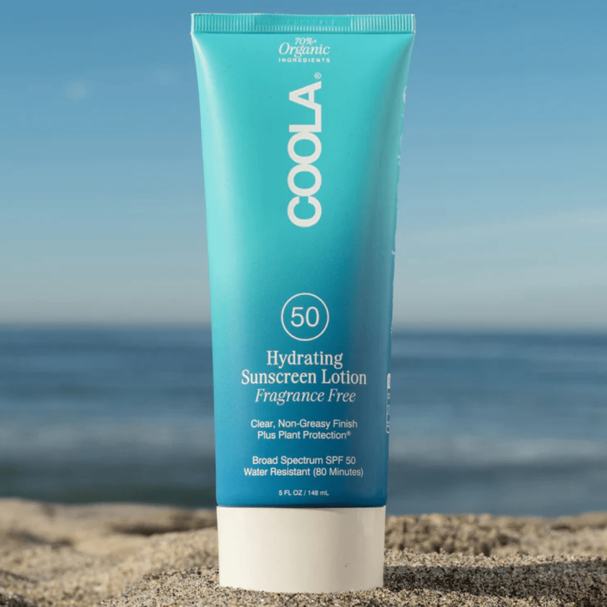 Coola. Lait Solaire Hydratant Sans Parfum FPS 50 - 148 ml - Concept C. Shop