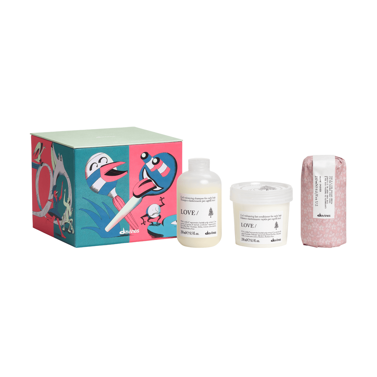 Davines. Coffret Des Fêtes - Boucles Définies Et Brillantes Love Curl - Concept C. Shop