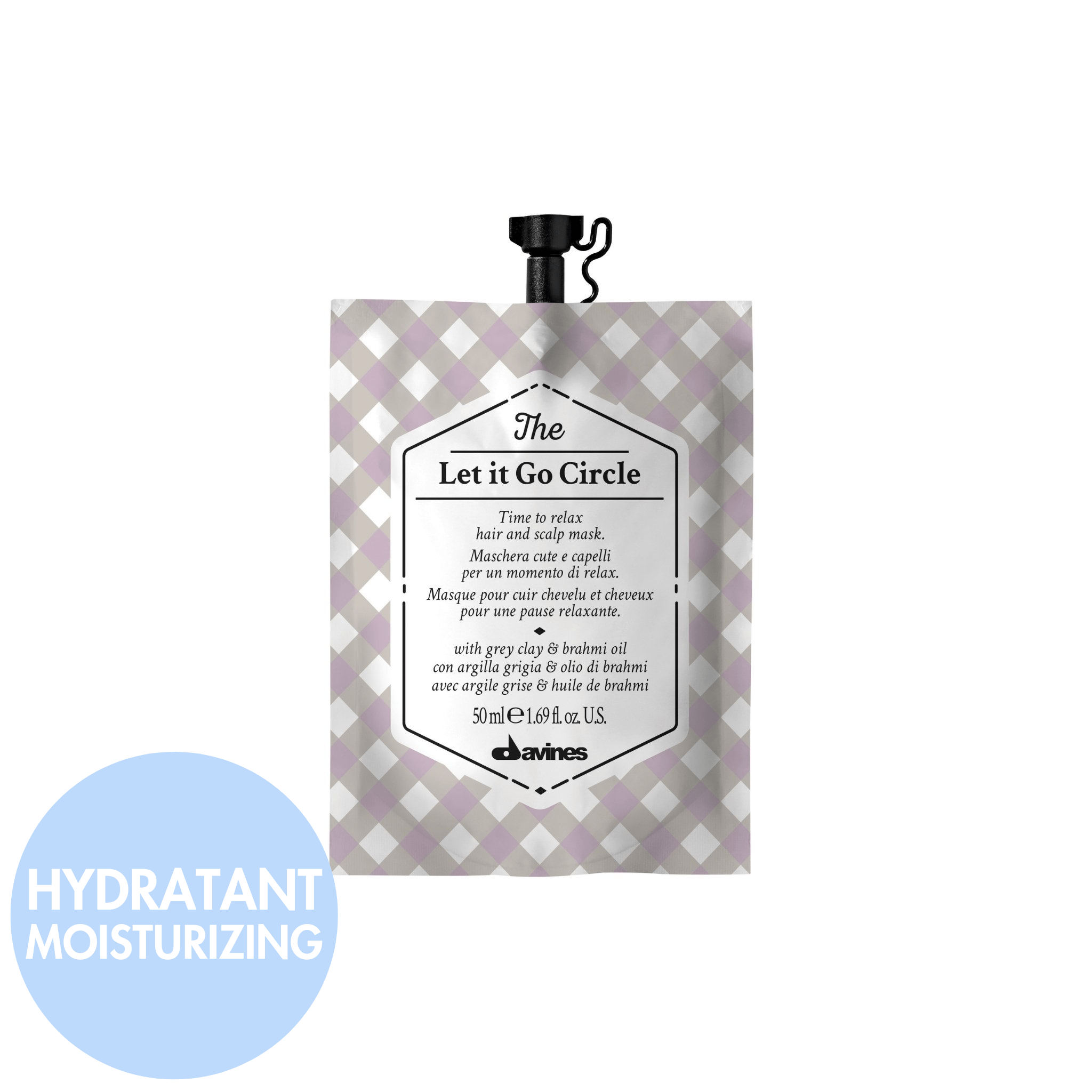 Davines. Masque Hydratant et Relaxant Let It Go Circle - 50 ml - Concept C. Shop