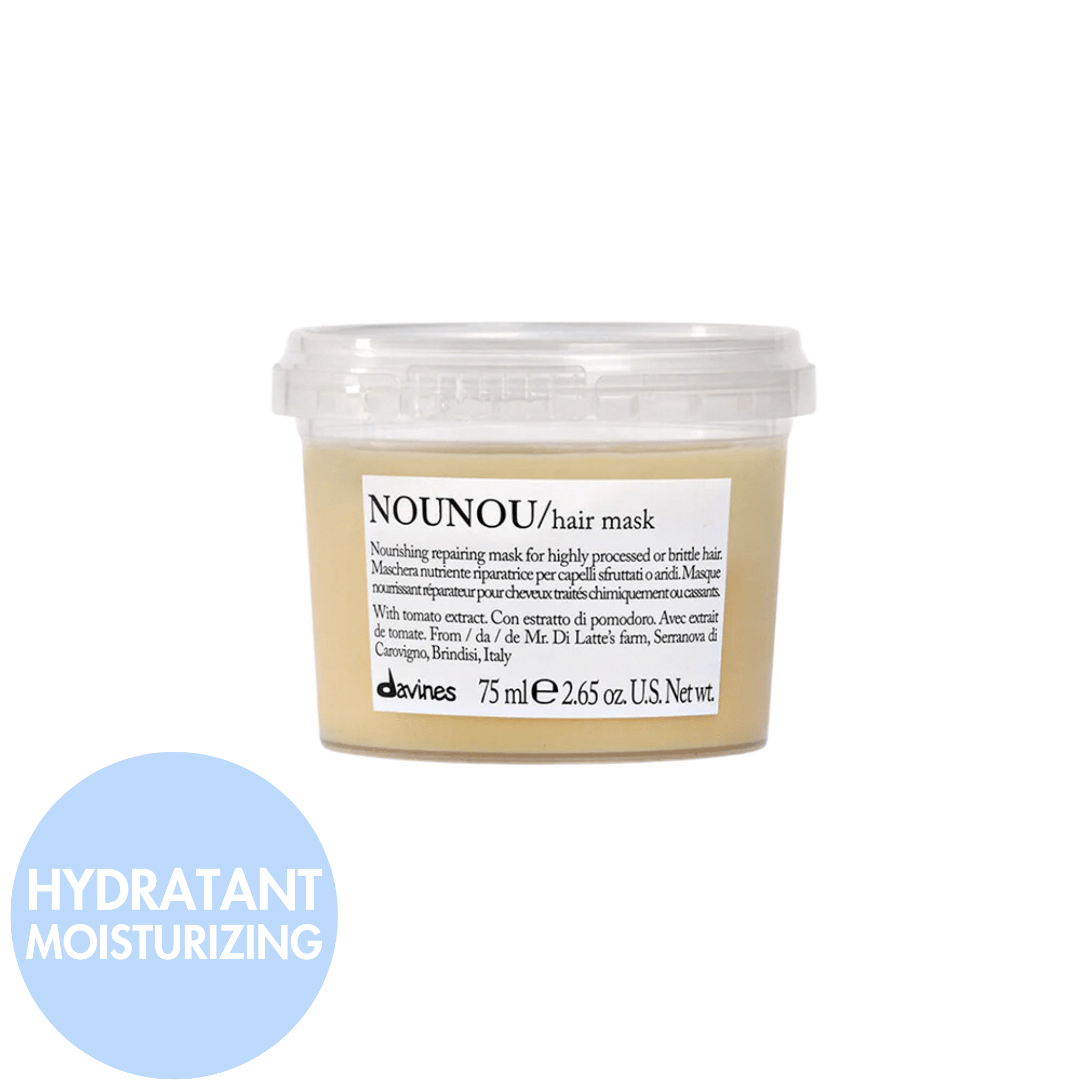 Davines. Masque Nourrissant NOUNOU - 75 ml - Concept C. Shop