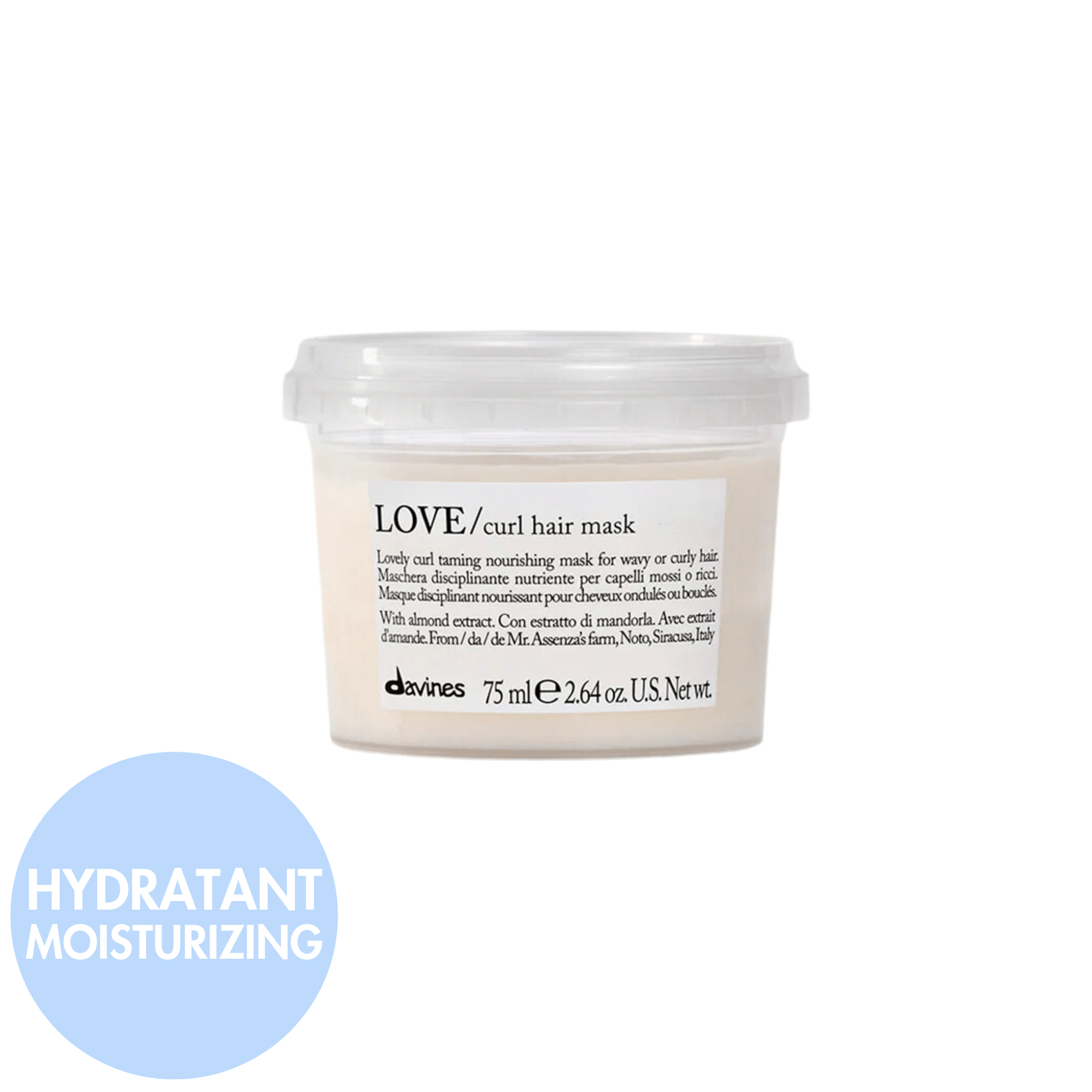 Davines. Masque pour Cheveux Bouclés LOVE Curl - 75 ml - Concept C. Shop