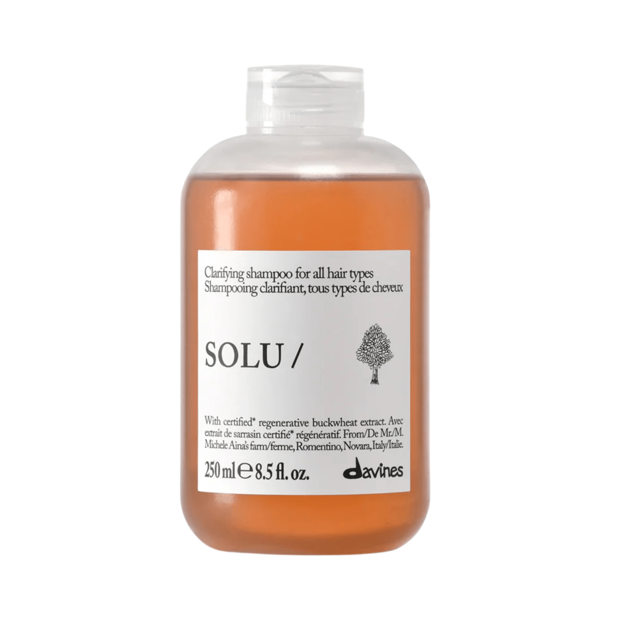 Davines. Shampoing Clarifiant Solu Essential Hair Care - 250 ml - Concept C. Shop