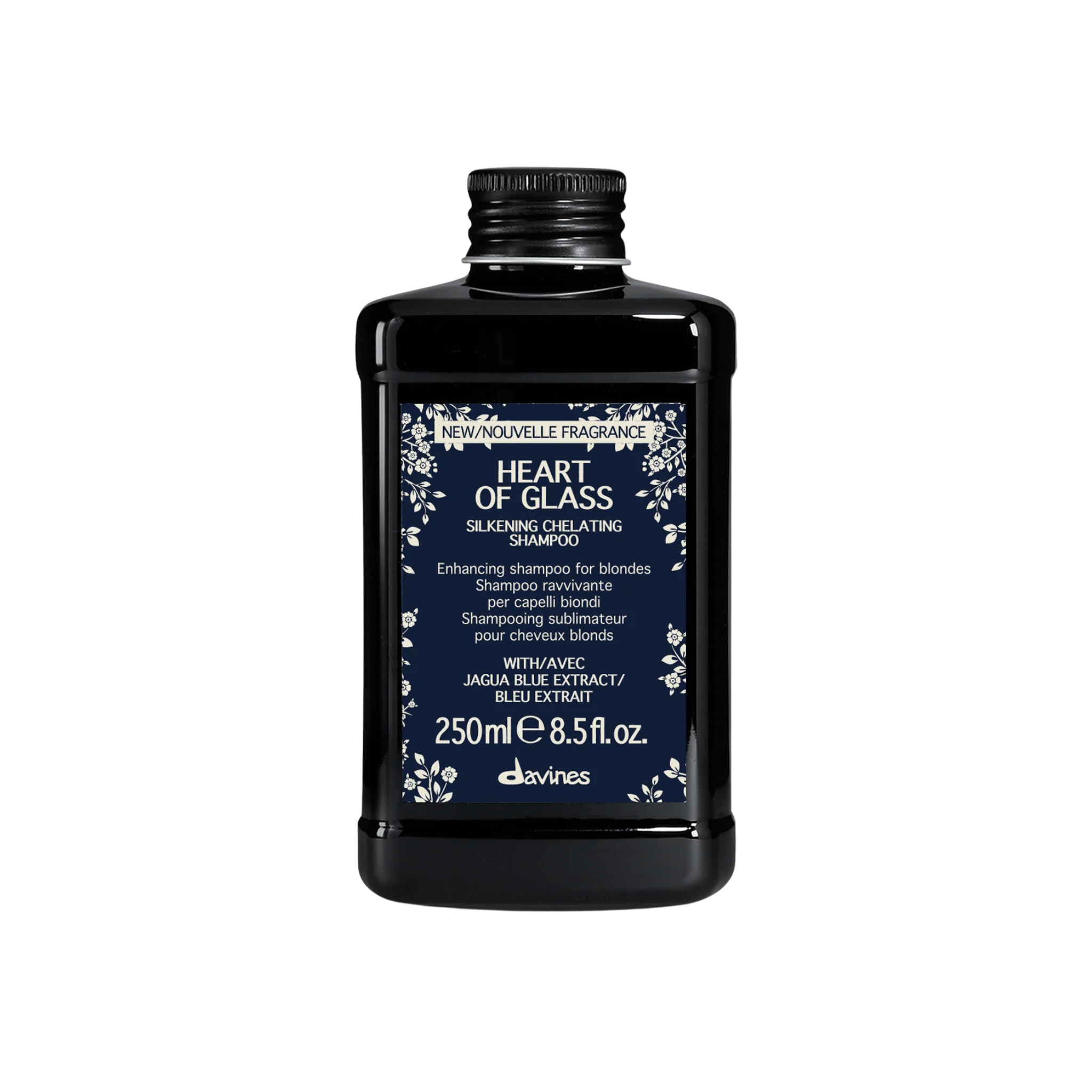 Davines. Shampoing Sublimateur pour Cheveux Blonds Heart Of Glass - 250 ml - Concept C. Shop