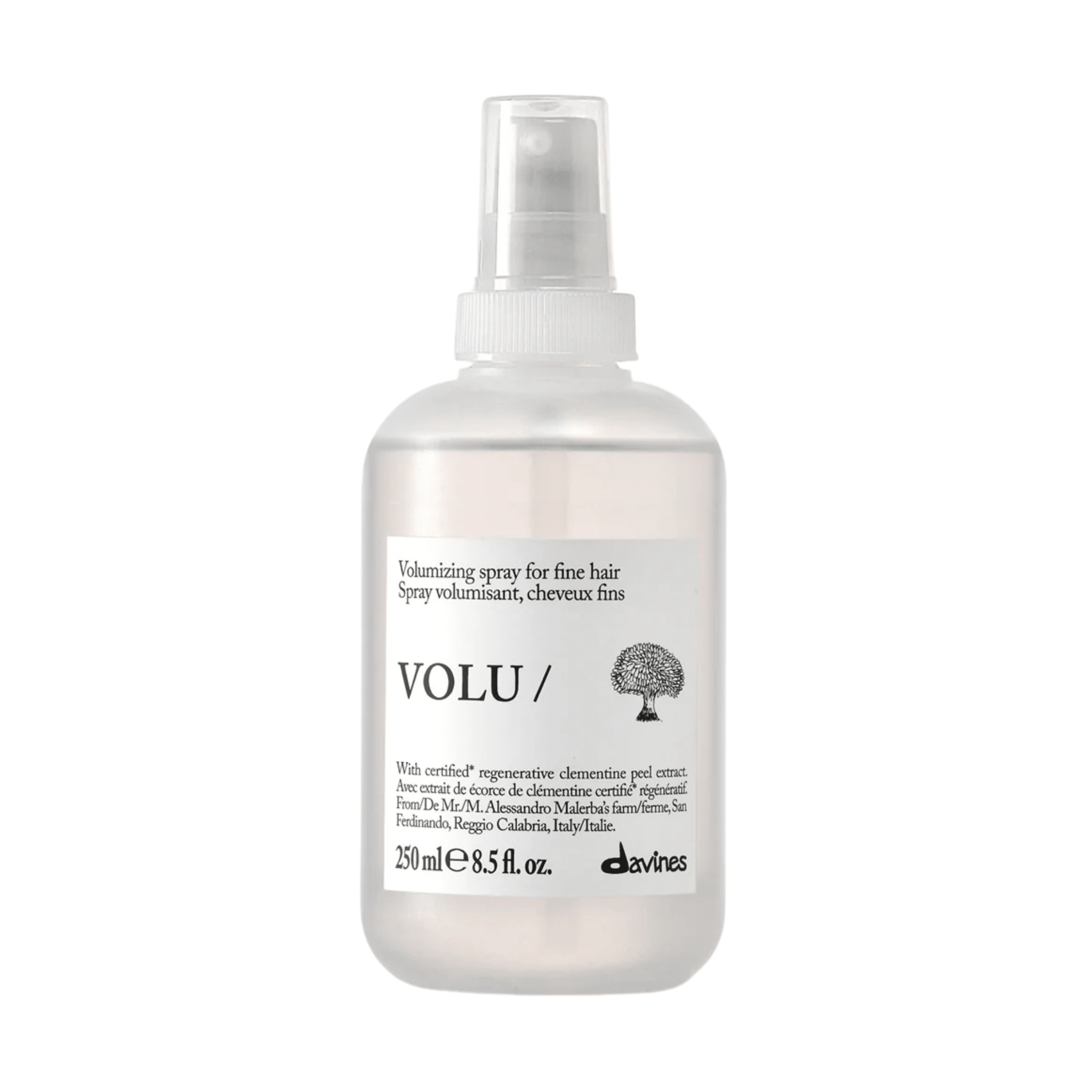 Davines. Spray Volumisant Cheveux Fins VOLU - 250 ml - Concept C. Shop