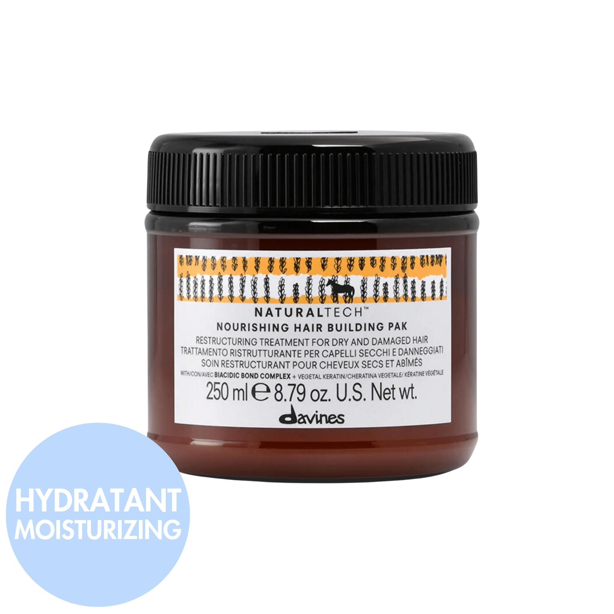 Davines. Traitement Réparateur à la Kératine Végétale Nourishing - 250 ml - Concept C. Shop