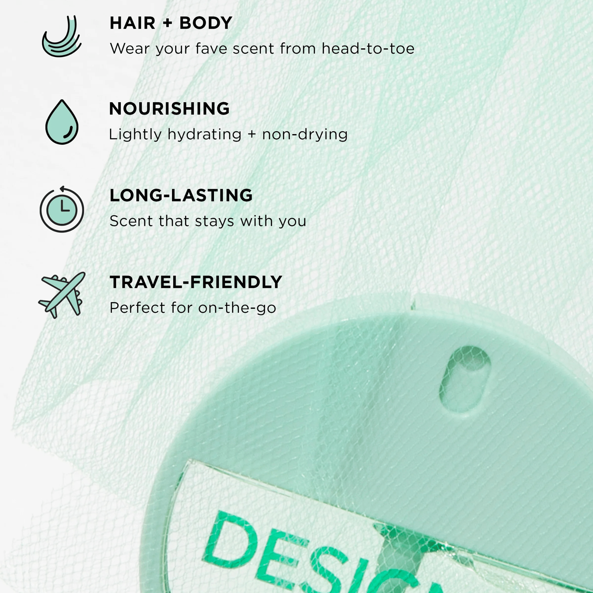 Design Me. Brume Parfumée pour les Cheveux - Gloss.Me - 25 ml - Concept C. Shop
