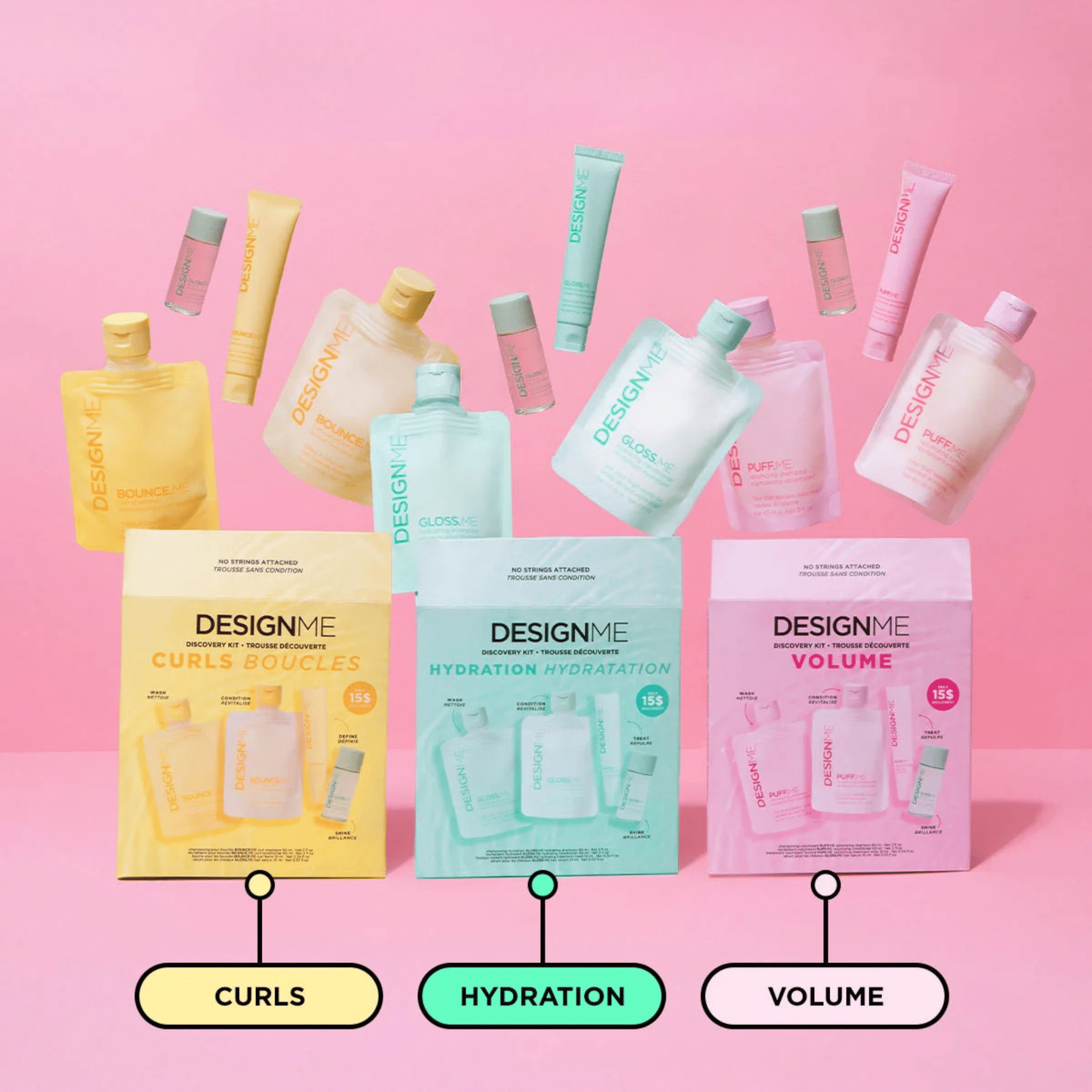 Design Me. Coffret Découverte Pour Les Boucles - Bounce.Me - Concept C. Shop