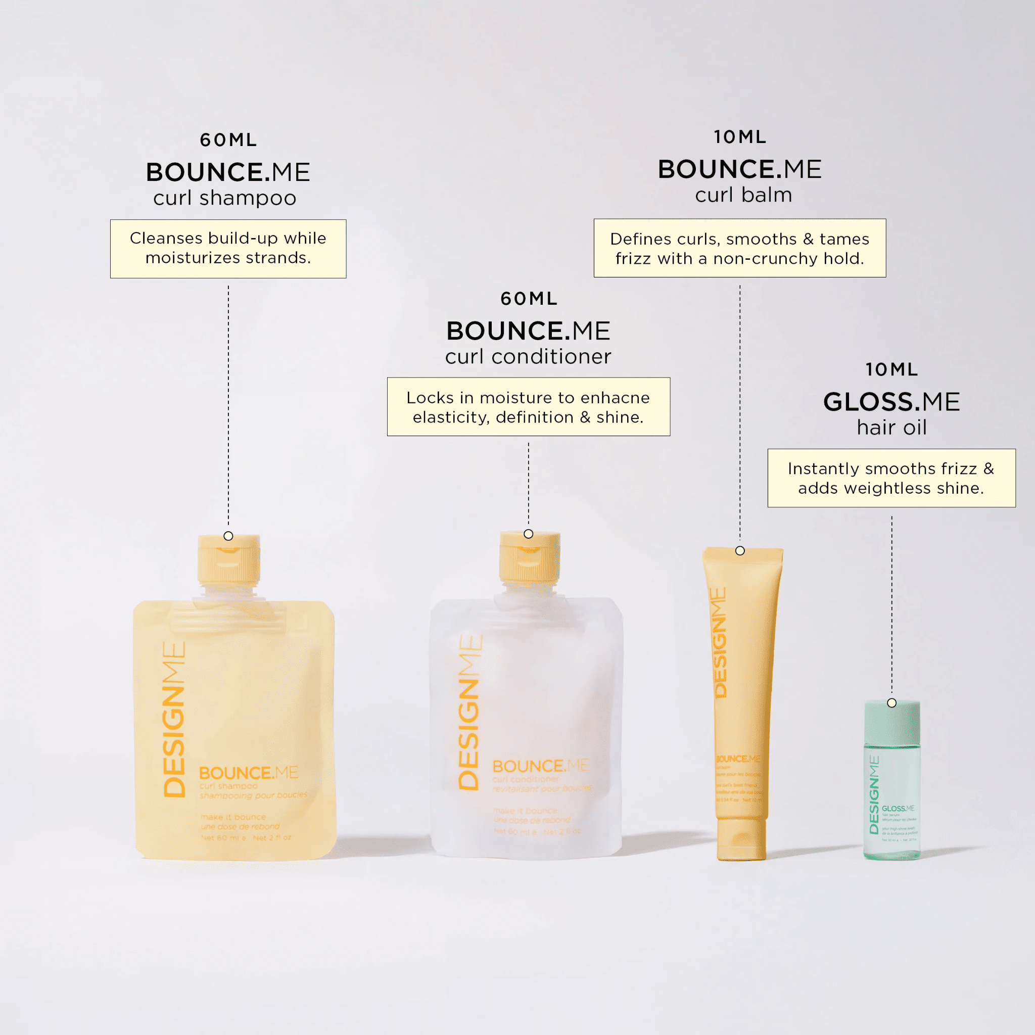 Design Me. Coffret Découverte Pour Les Boucles - Bounce.Me - Concept C. Shop