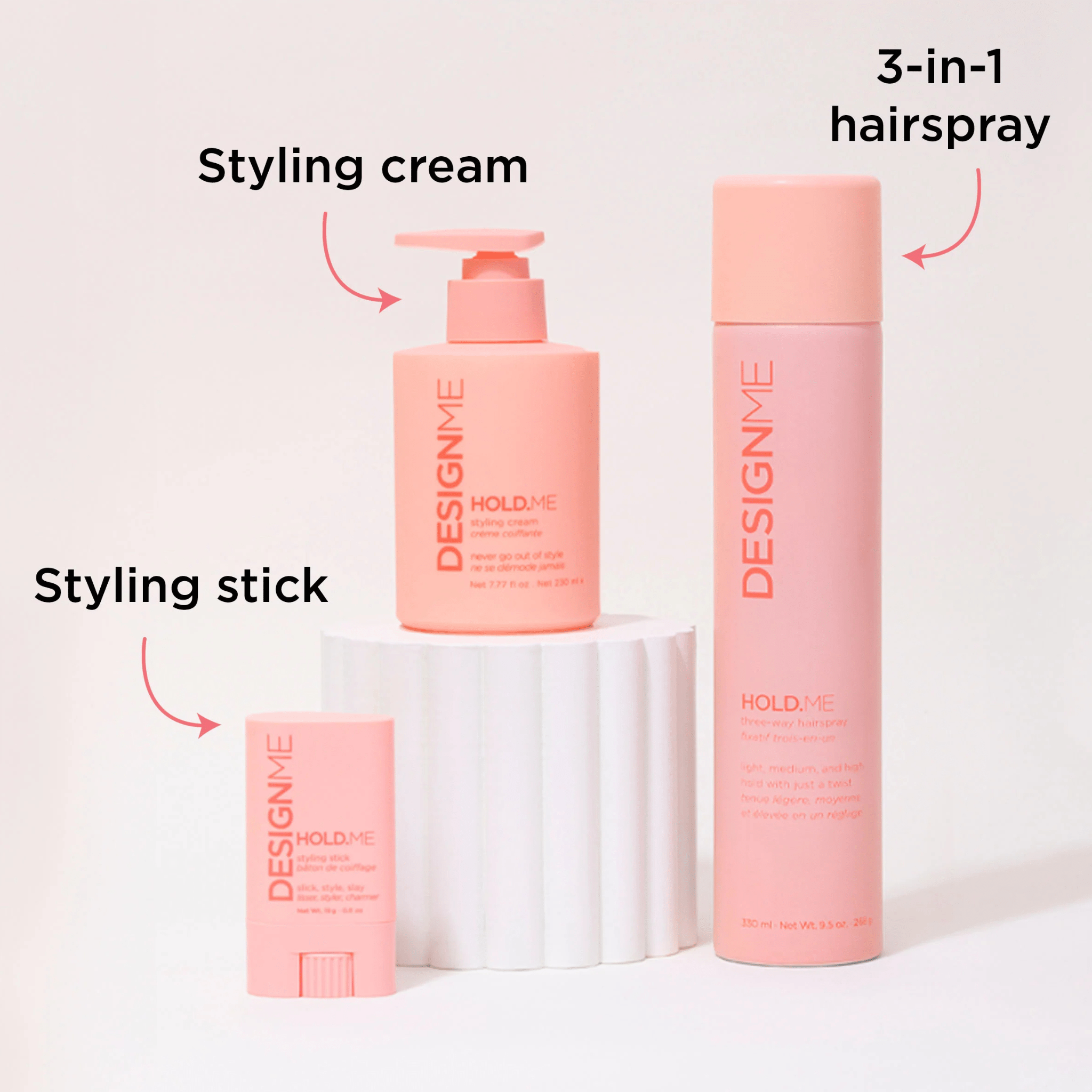 Design Me. Hold.Me Styling Set - Cloud 9