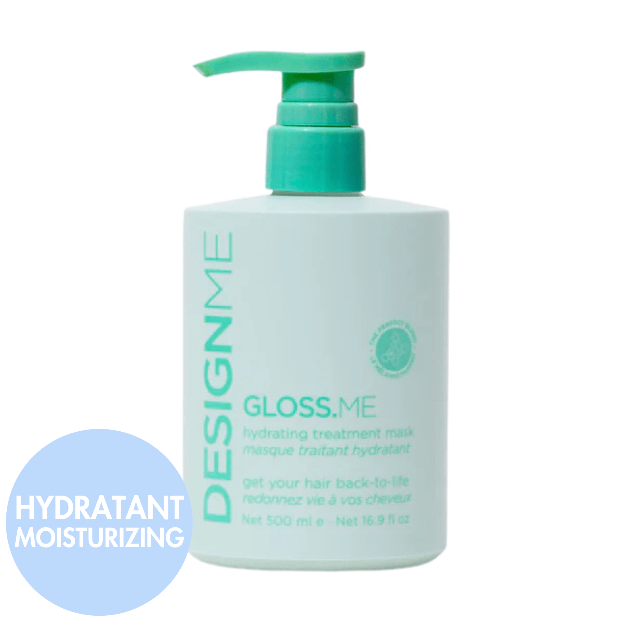 Design Me. Masque Traitant Hydratant Gloss.Me - 500 ml - Concept C. Shop