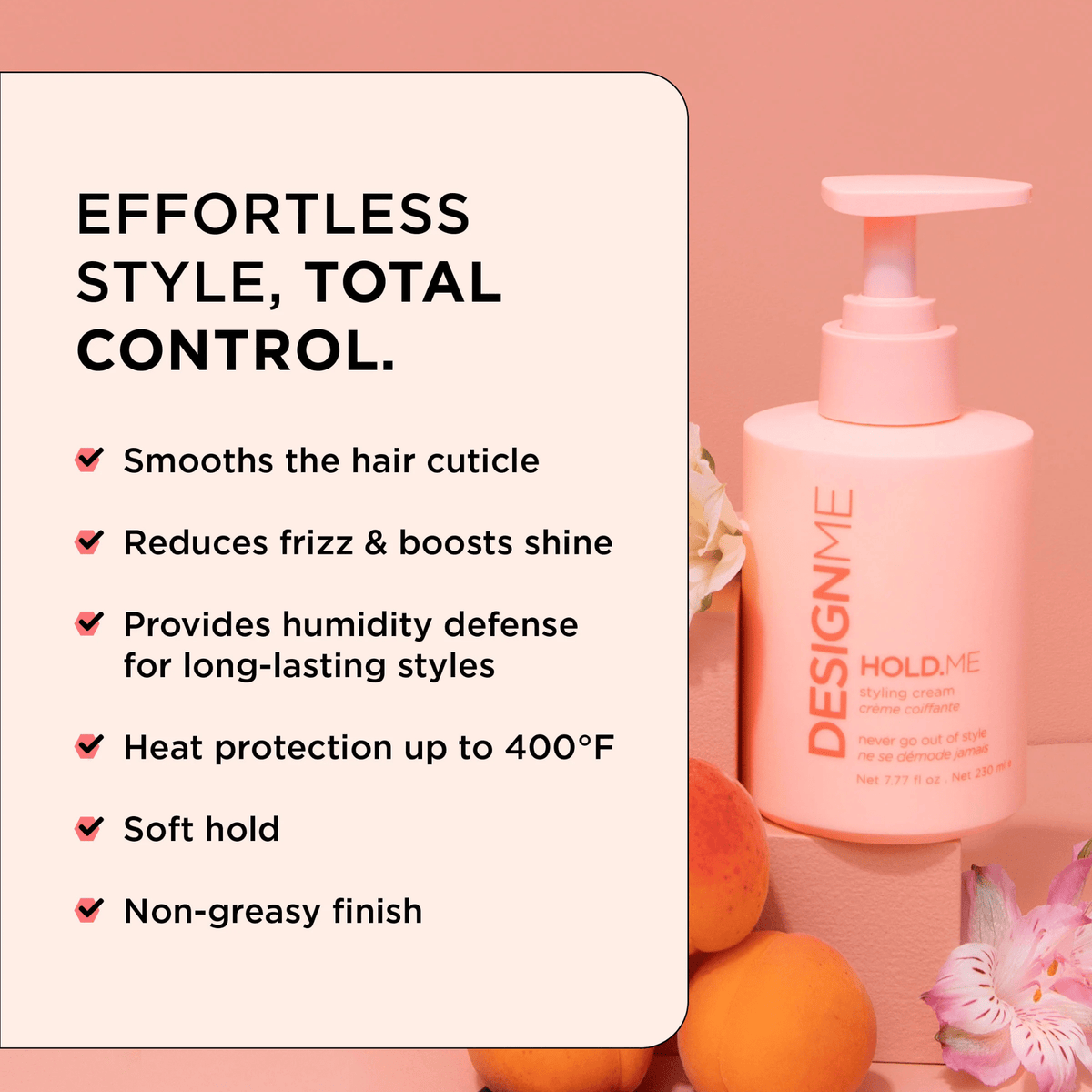 Design Me. Ornement Des Fêtes - Crème Coiffante Hold Me - 90 ml - Concept C. Shop