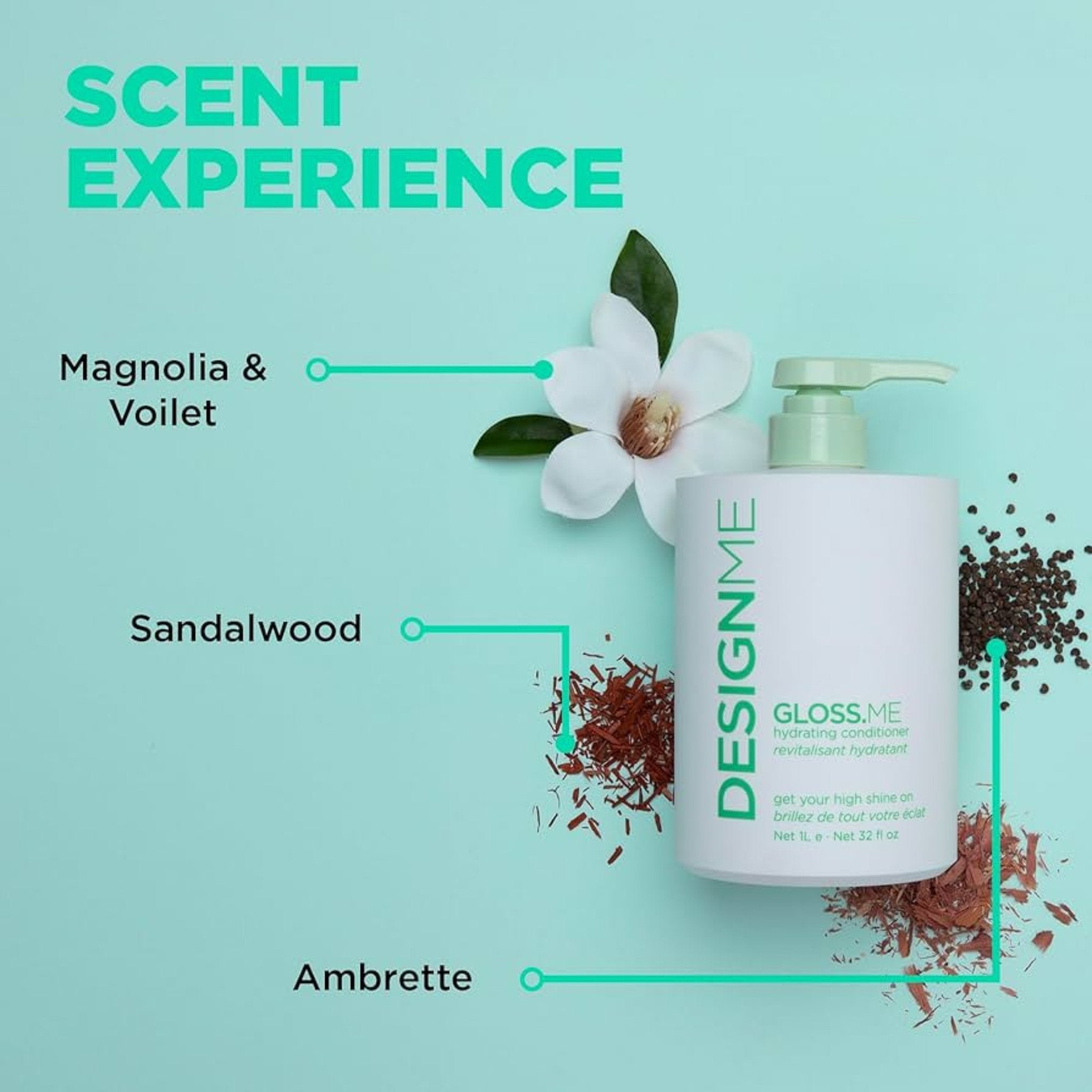 Design Me. Revitalisant Hydratant Gloss.Me - 1000 ml - Concept C. Shop