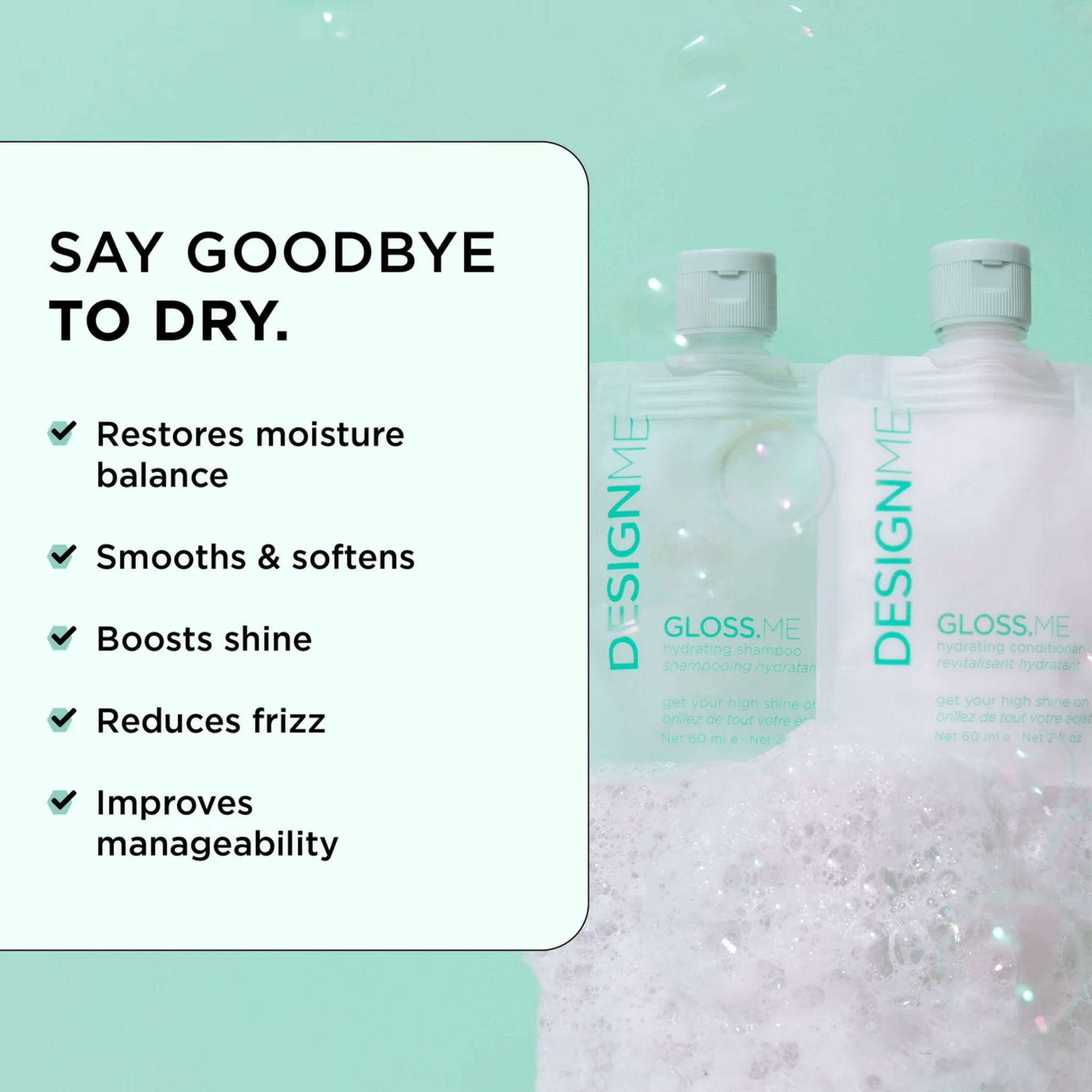 Design Me. Revitalisant Hydratant Gloss.Me - 60 ml - Concept C. Shop