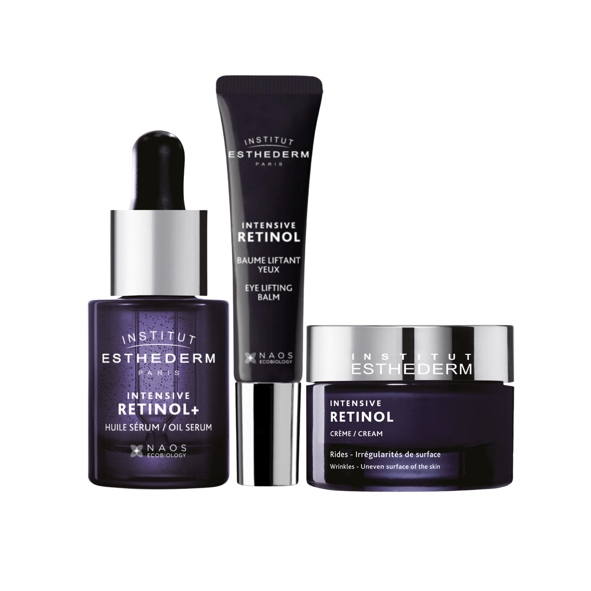 Esthederm. Coffret Des Fêtes - Intensive Retinol Routine Tonifiante et Lissante - Concept C. Shop