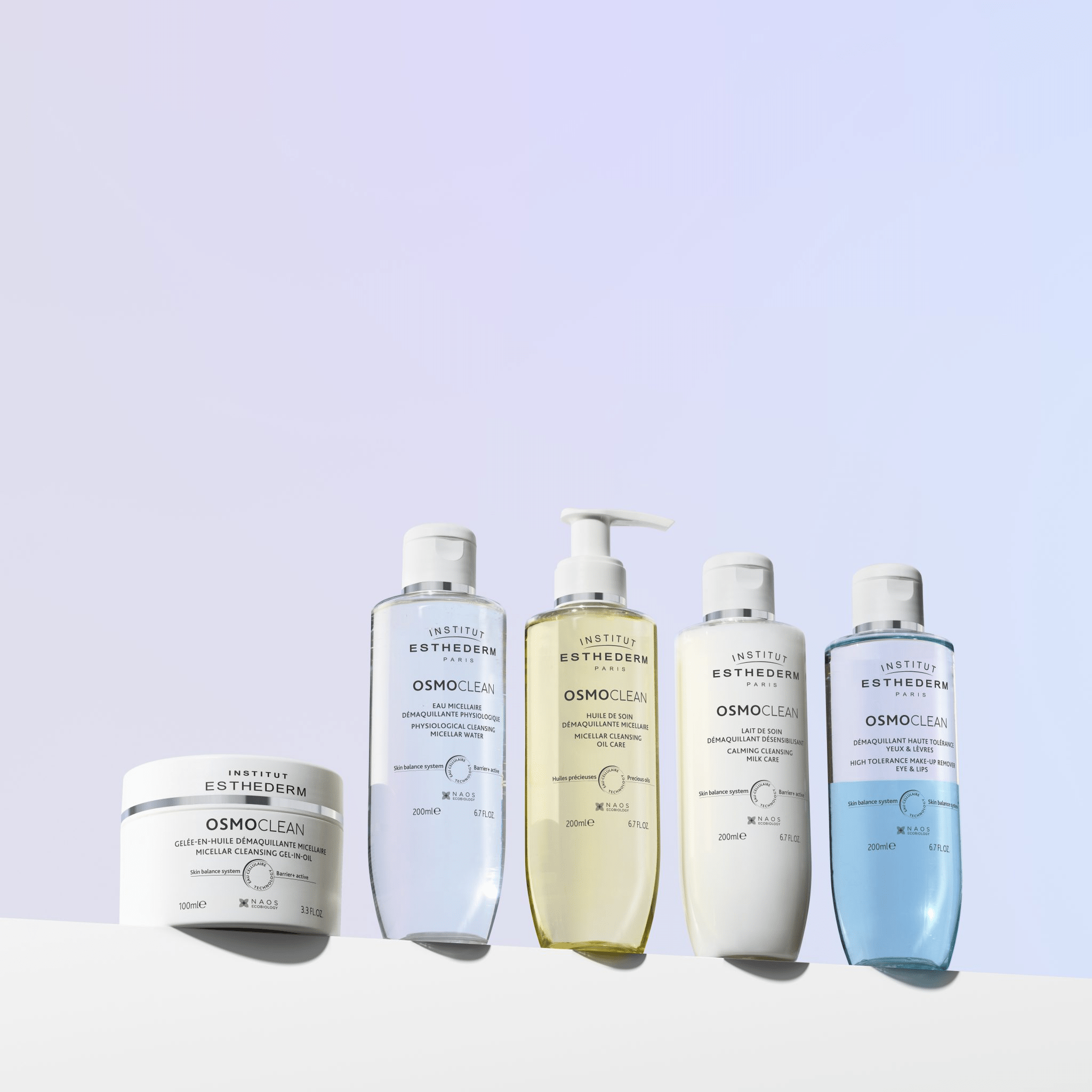 Esthederm. Démaquillant Haute Tolérance Yeux et Lèvres Osmoclean - 200 ml - Concept C. Shop