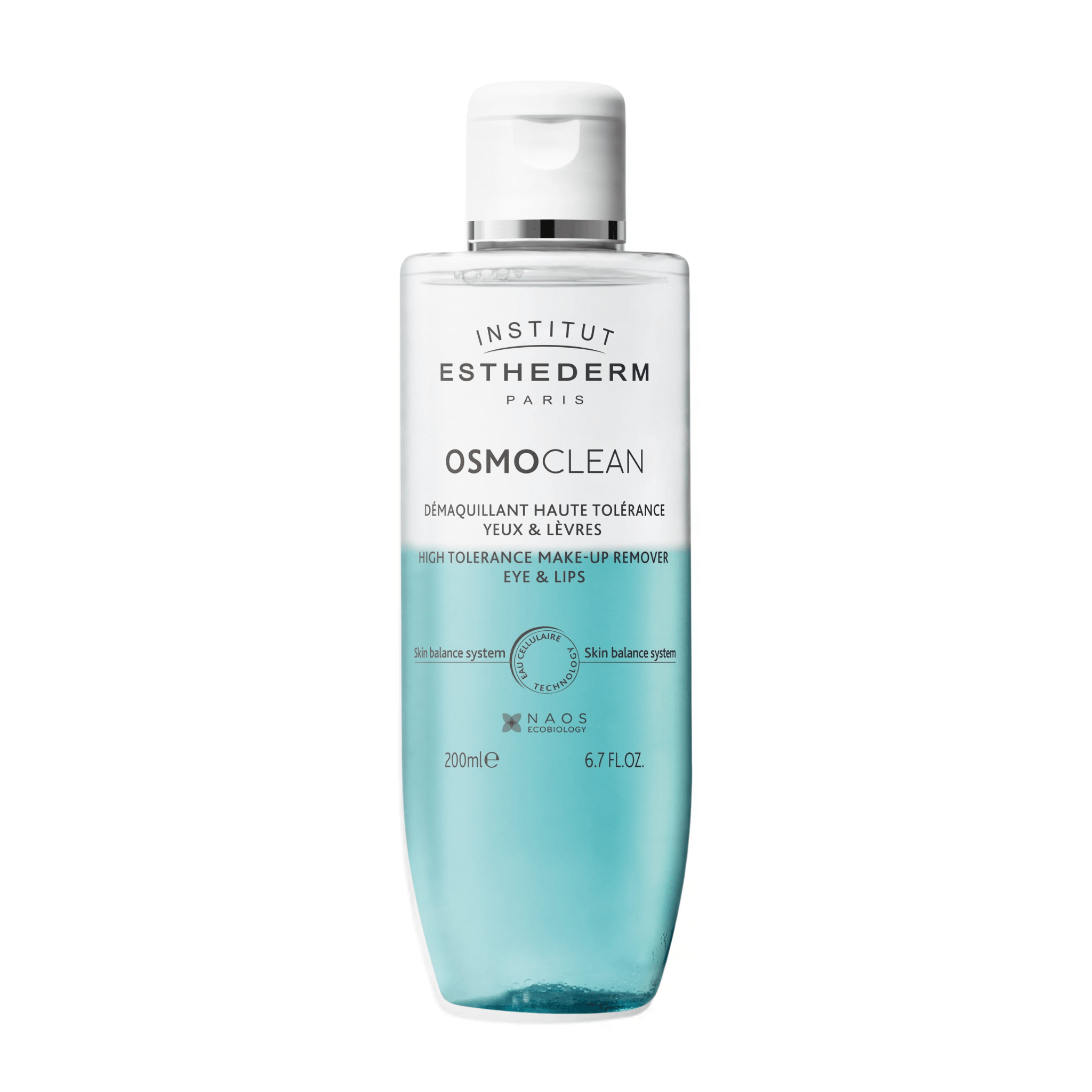 Esthederm. Démaquillant Haute Tolérance Yeux et Lèvres Osmoclean - 200 ml - Concept C. Shop