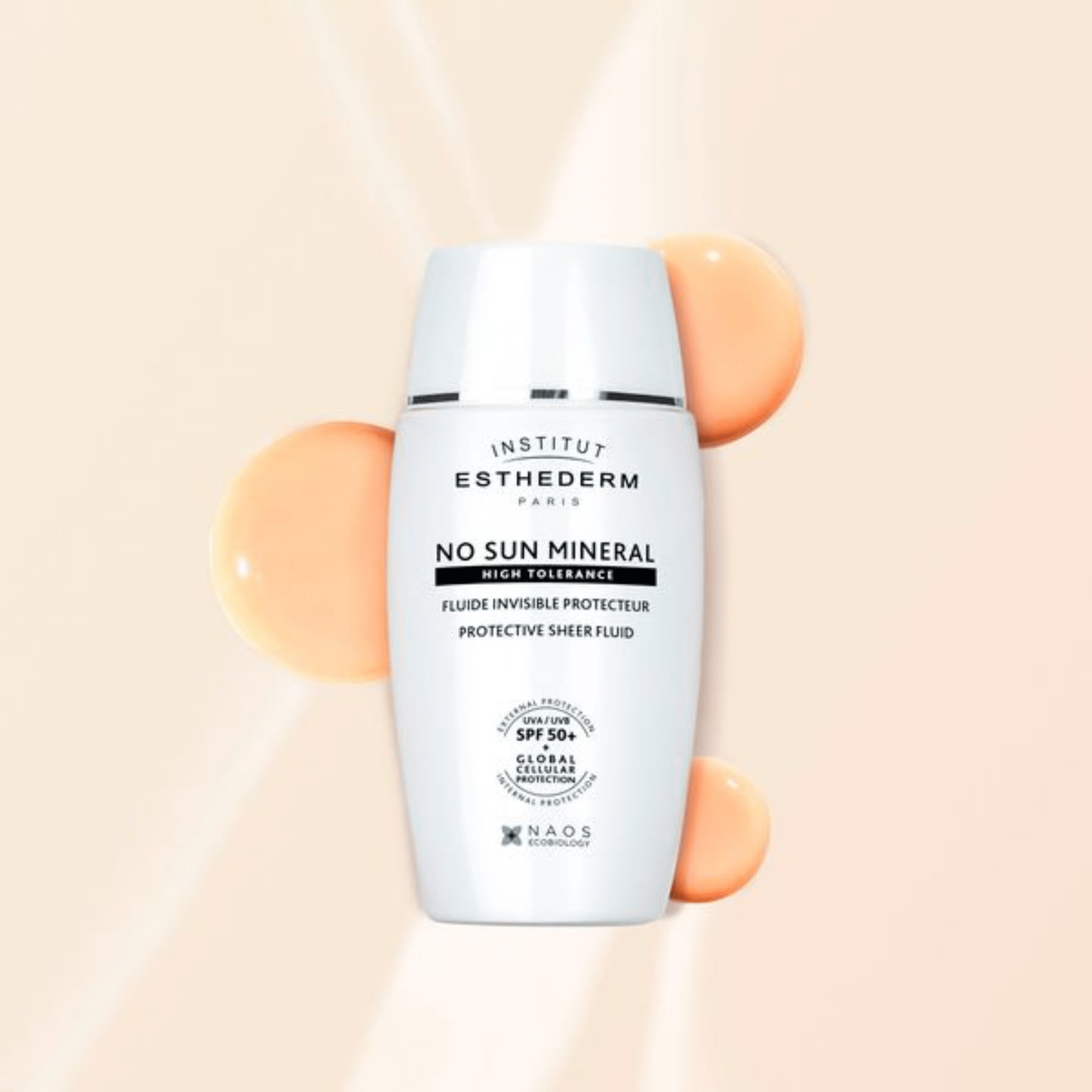 Esthederm. Ensemble Fluide invisible No Sun Mineral et Pochette - Concept C. Shop