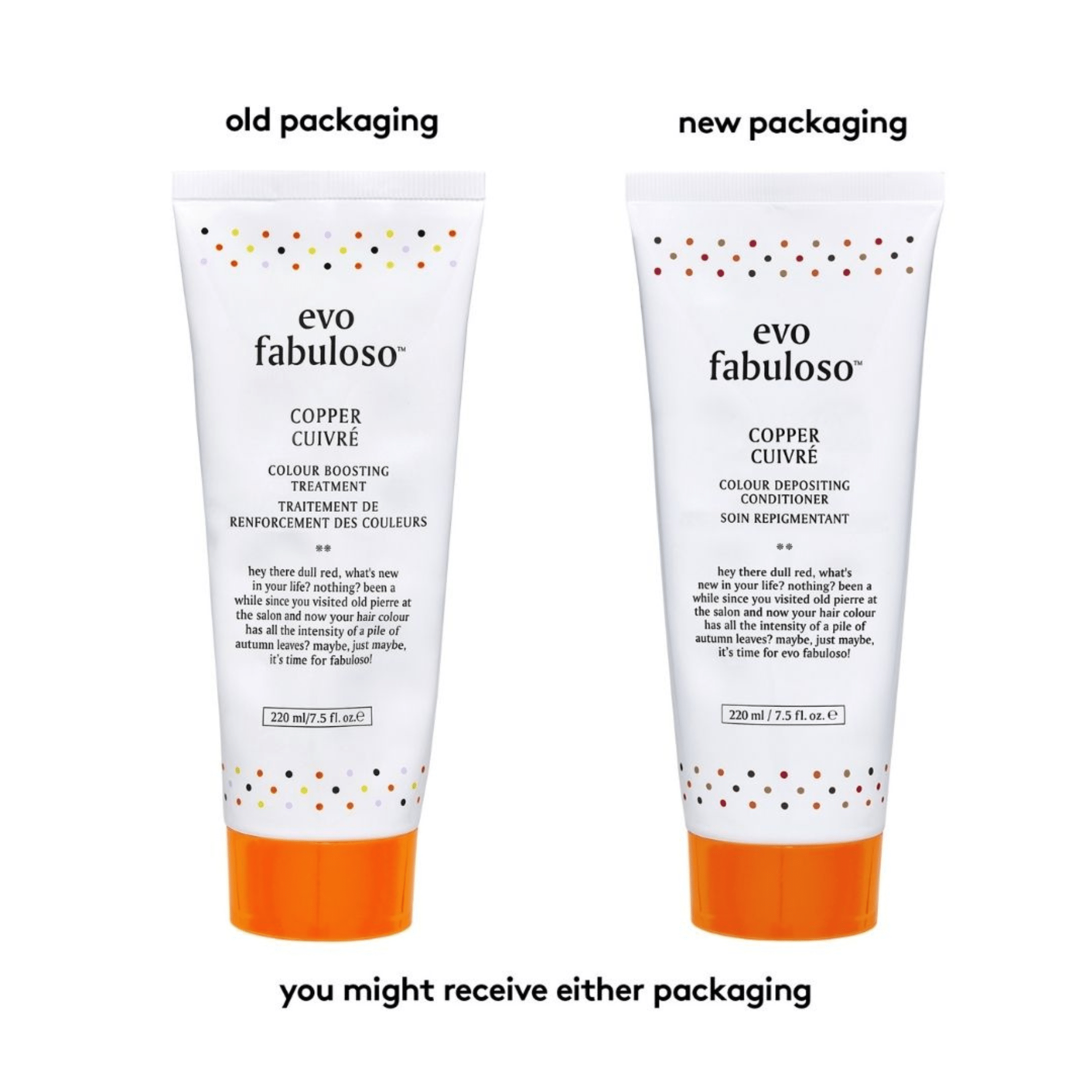 Evo. Fabuloso Traitement De Renforcements Des Couleurs - Cuivré - 220 ml - Concept C. Shop