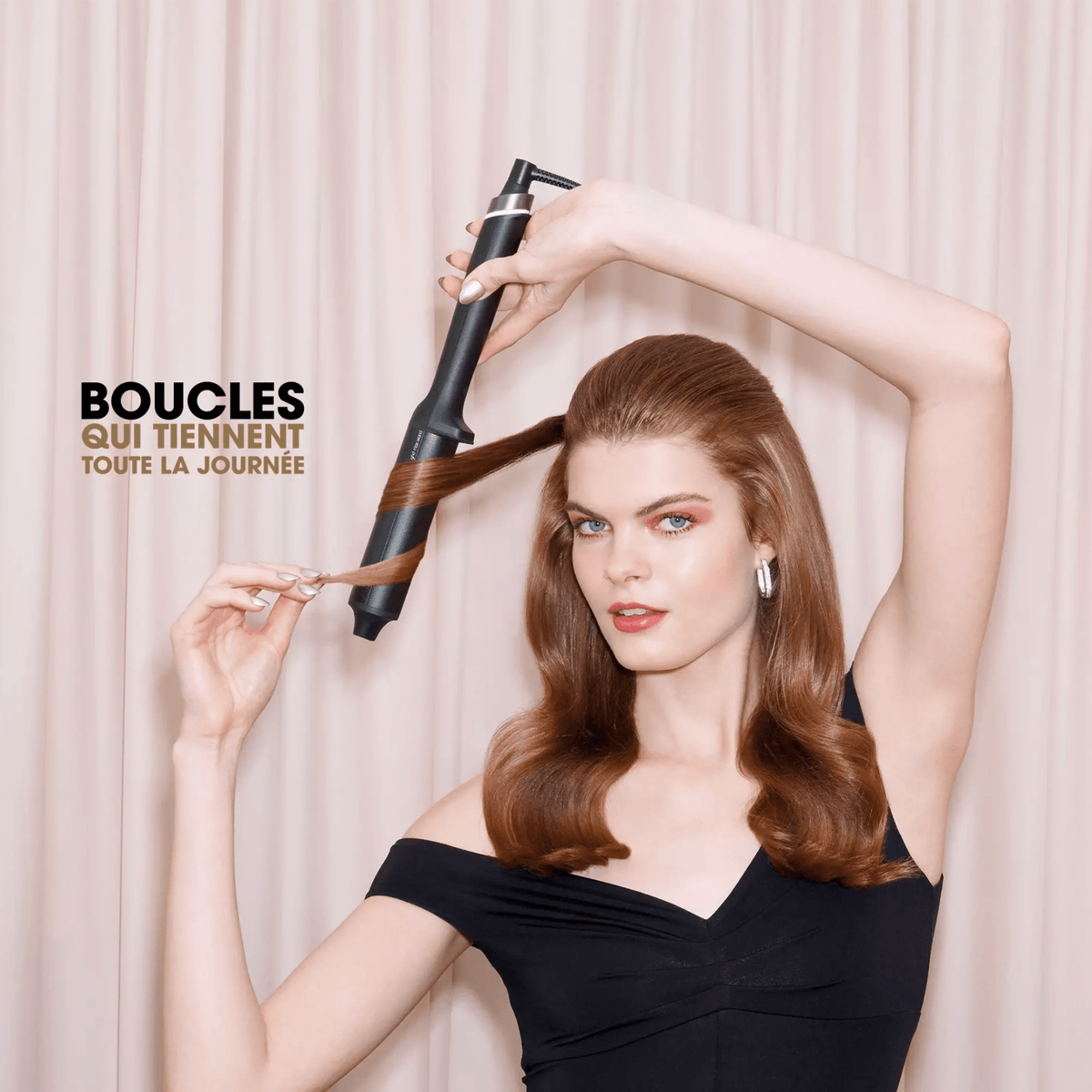 GHD. Coffret Des Fêtes Fer À Friser Sans Pince Chronos Curve Max - 1 1/2 Po - Concept C. Shop