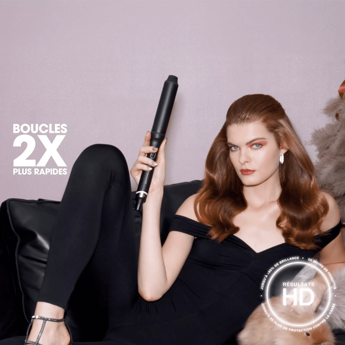 GHD. Coffret Des Fêtes Fer À Friser Sans Pince Chronos Curve Max - 1 1/2 Po - Concept C. Shop