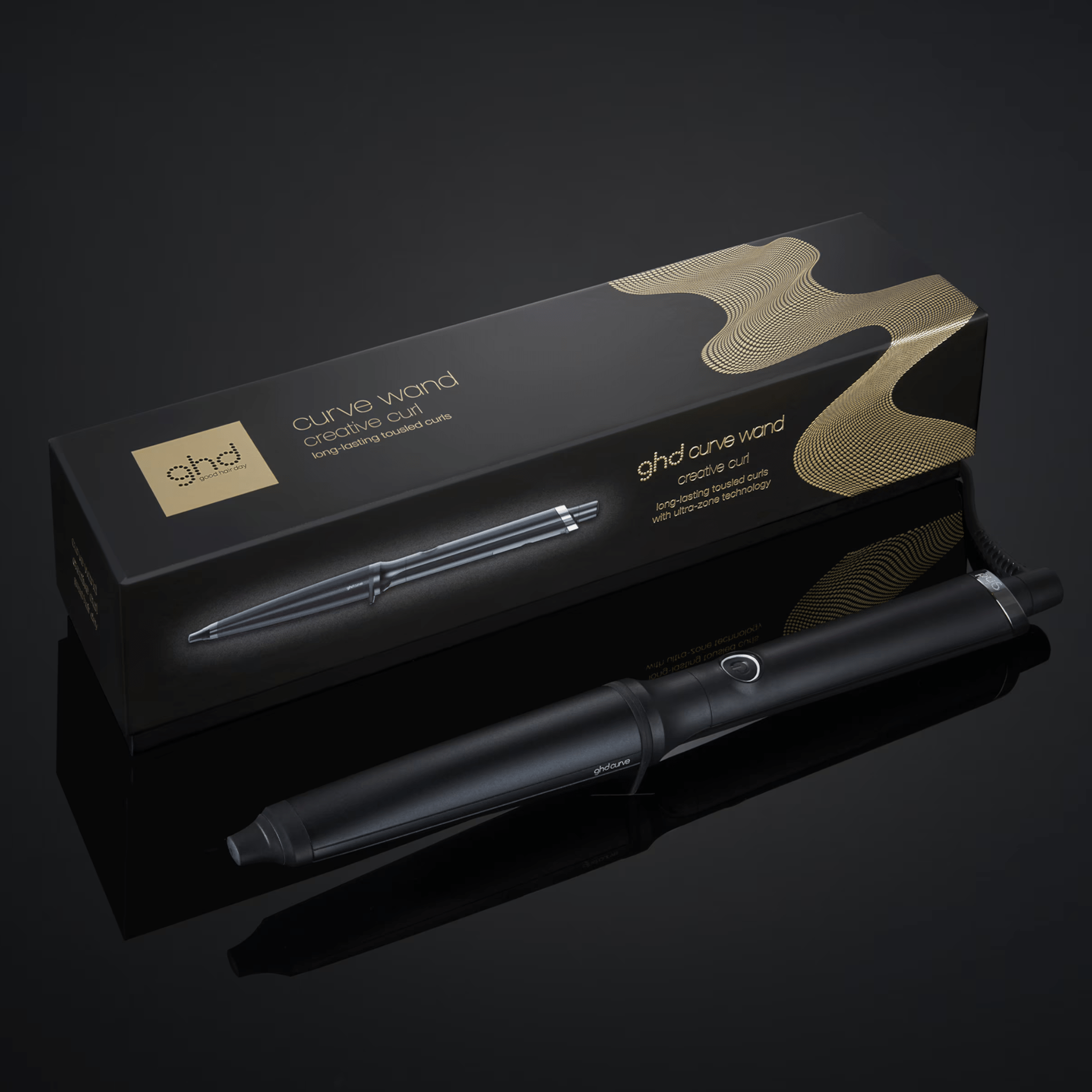 GHD. Curve Creative Curl Wand Tige à Friser - 1 po - Concept C. Shop