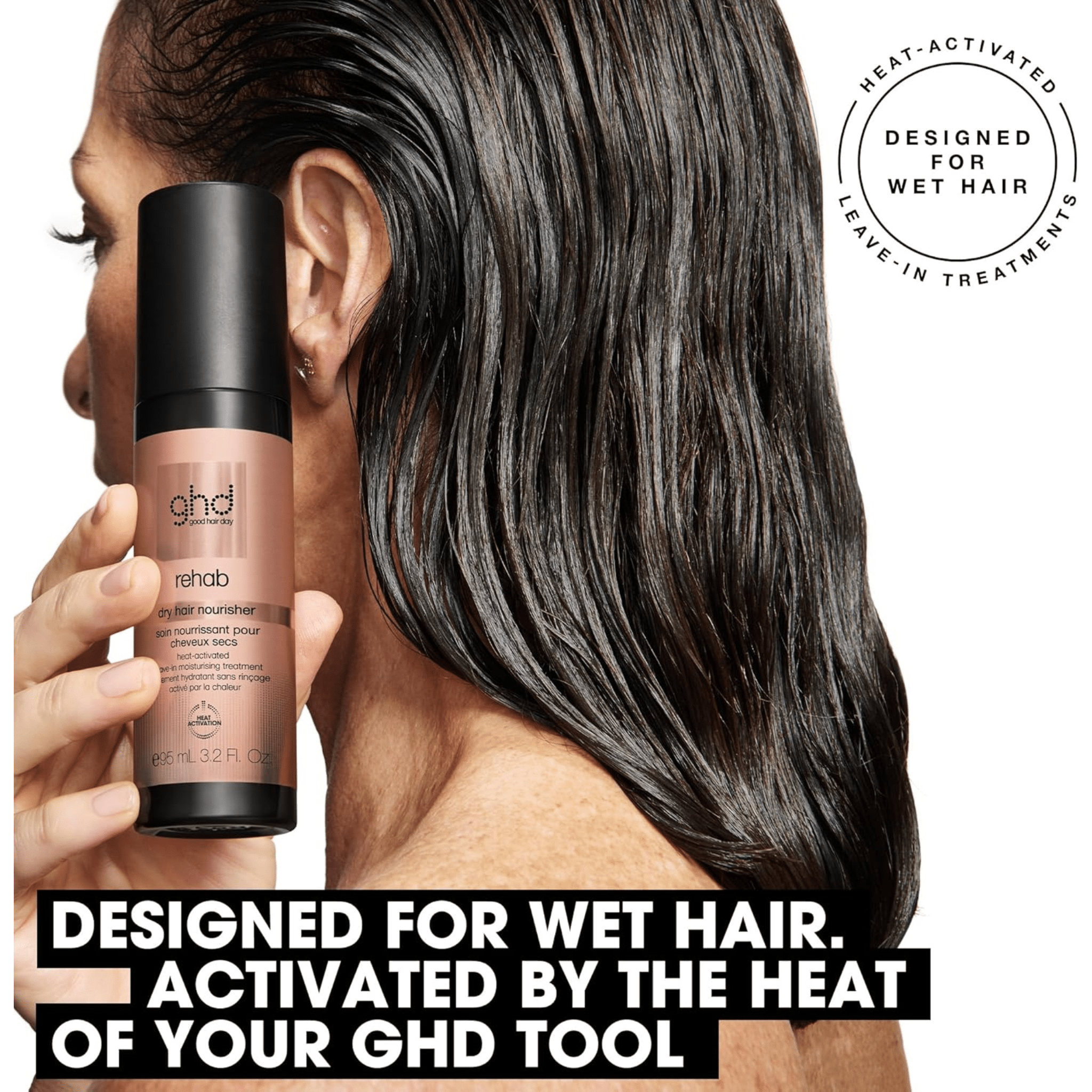 GHD. Soin Nourrissant Cheveux Secs Rehab - 95 ml - Concept C. Shop