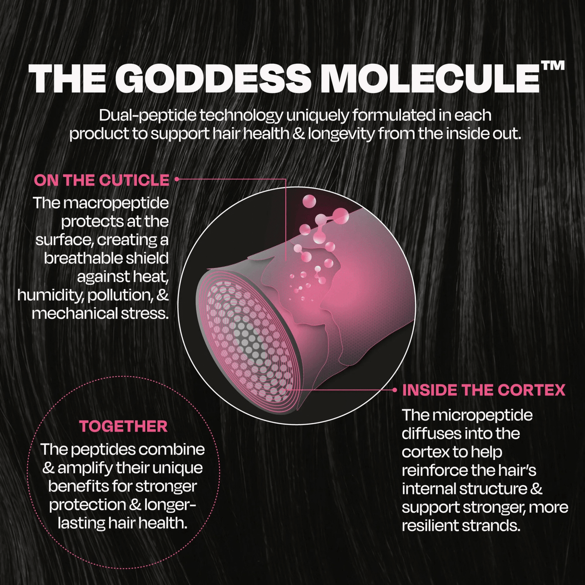 Goddess. Masque Réparateur Sans Rinçage Biotech Blowout - 50 ml - Concept C. Shop