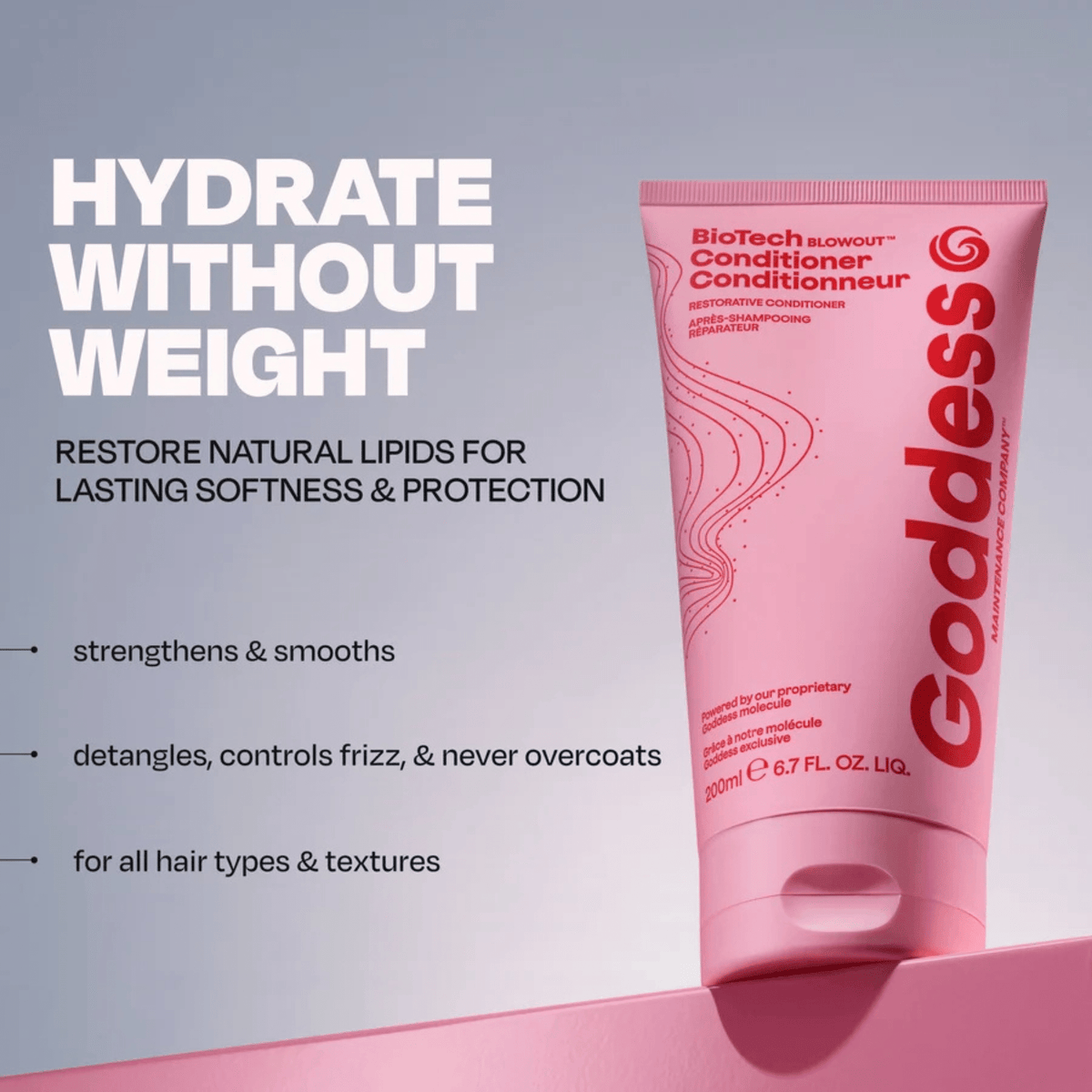 Goddess. Revitalisant Réparateur Biotech Blowout - 200 ml - Concept C. Shop