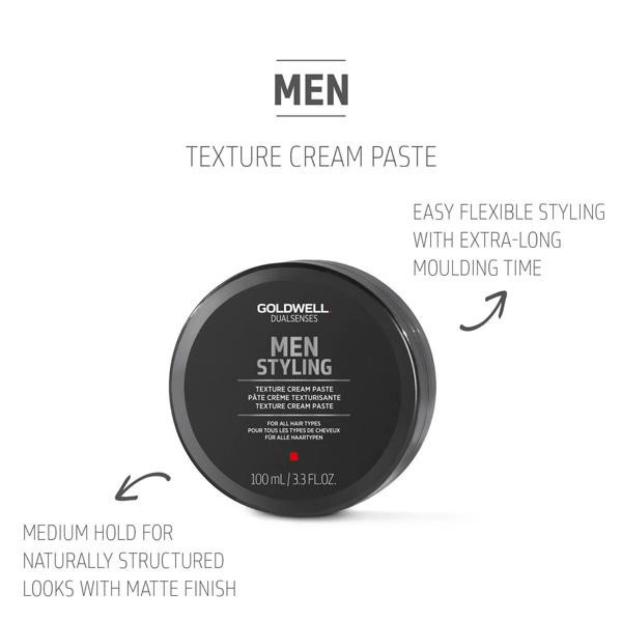 Goldwell. Dual Senses Men Styling Pâte - 100 ml - Concept C. Shop