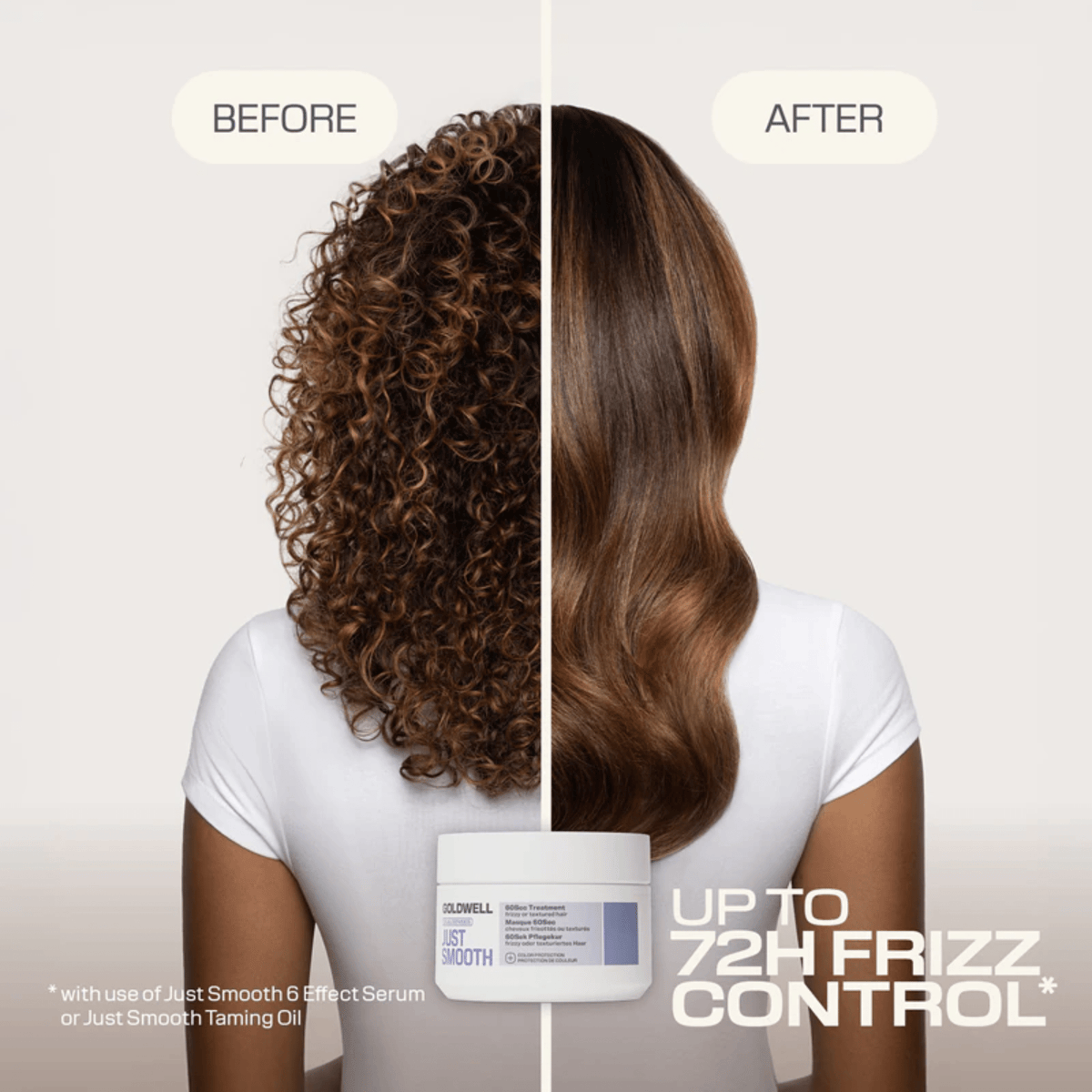 Goldwell. Masque 60 Secondes Disciplinant Just Smooth - 200 ml - Concept C. Shop