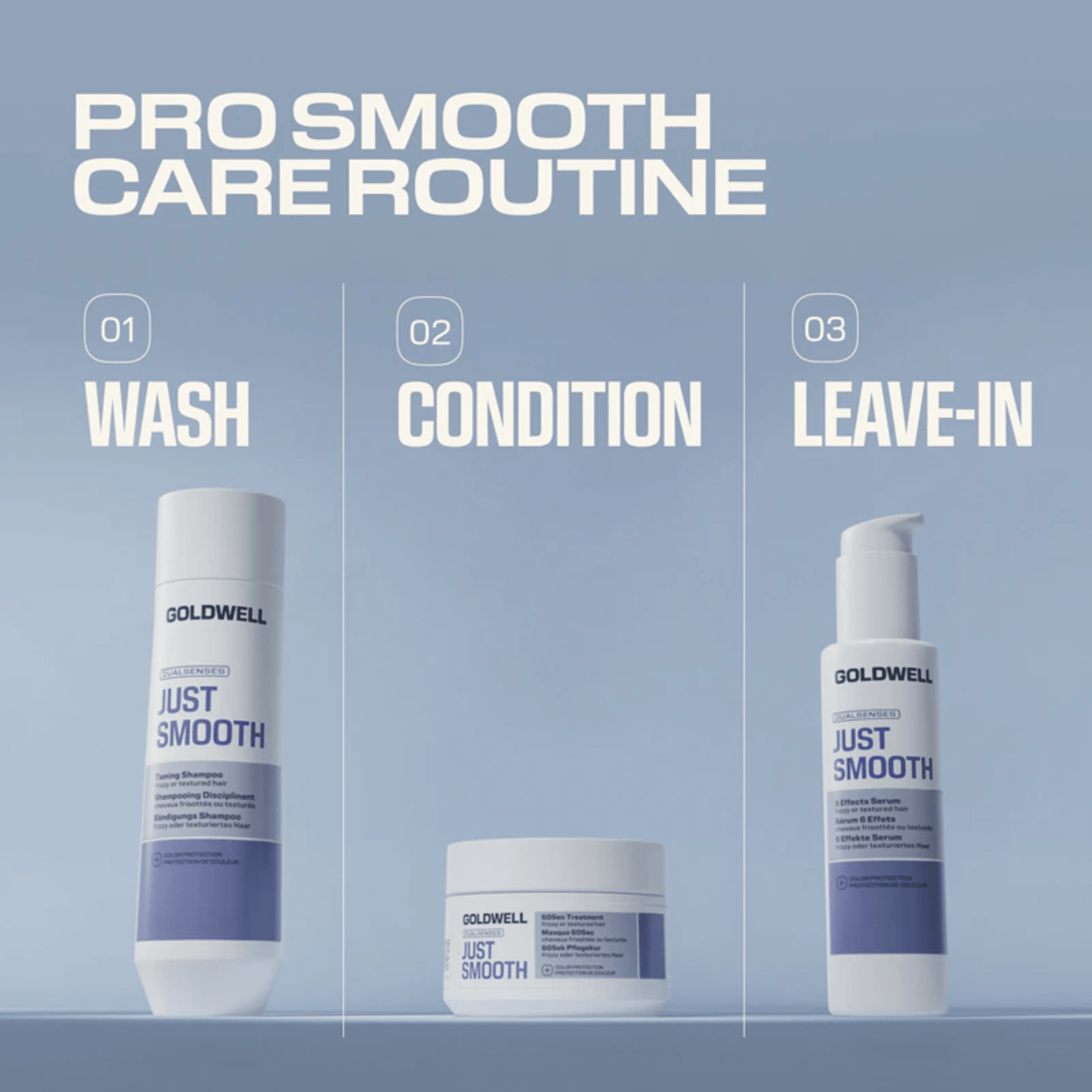 Goldwell. Masque 60 Secondes Disciplinant Just Smooth - 200 ml - Concept C. Shop