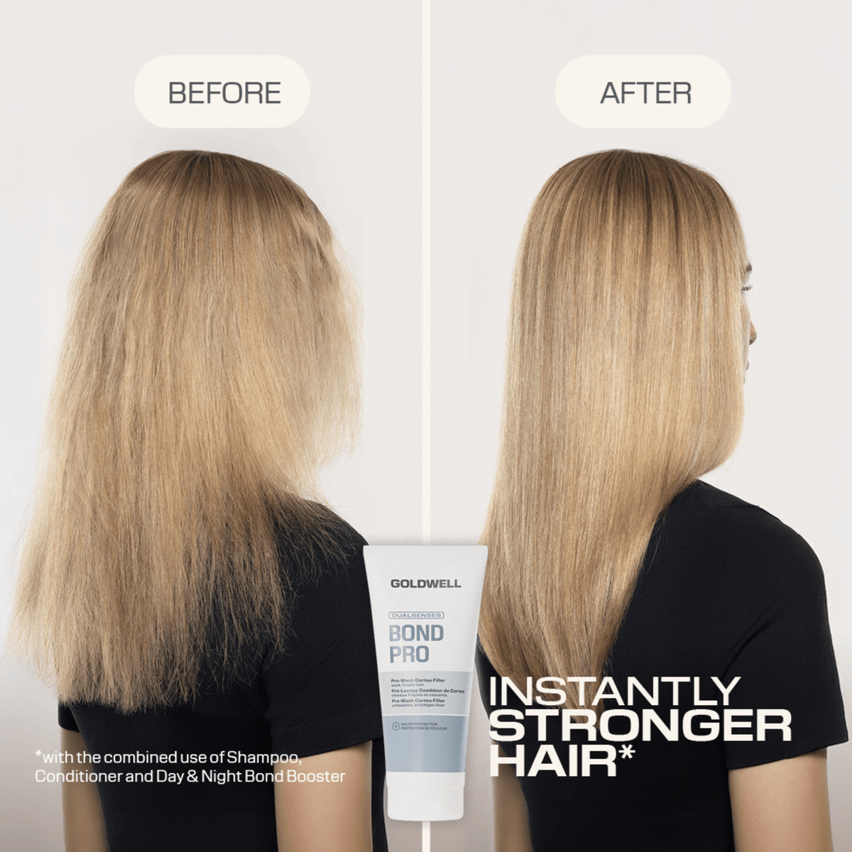 Goldwell. Pré-Lavage Combleur De Cortex Bond Pro - 100 ml - Concept C. Shop