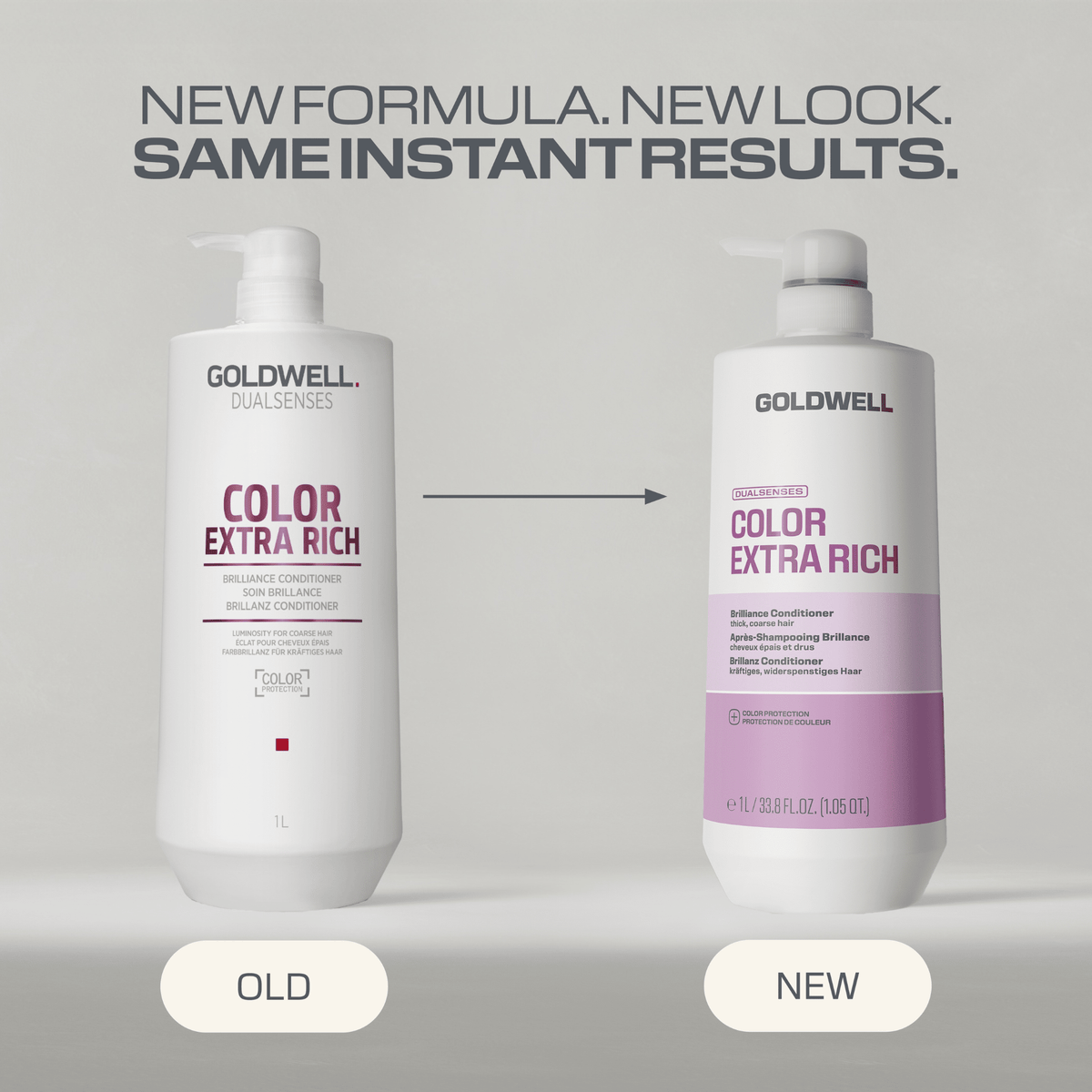 Goldwell. Revitalisant Brillance Cheveux Épais Color Extra Rich - 1000 ml - Concept C. Shop