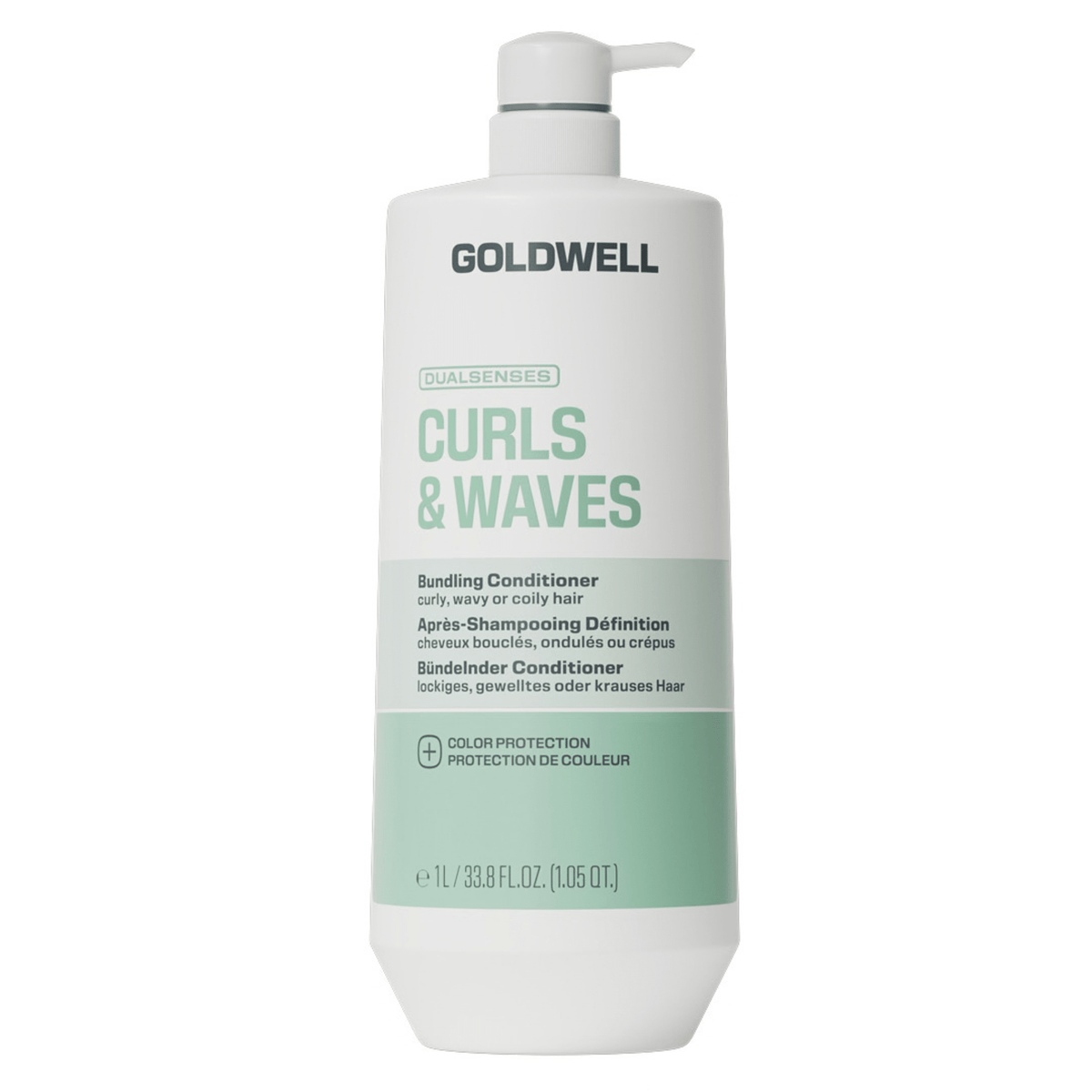 Goldwell. Revitalisant Définition Cheveux Bouclés Et Ondulés Curls & Waves - 1000 ml - Concept C. Shop