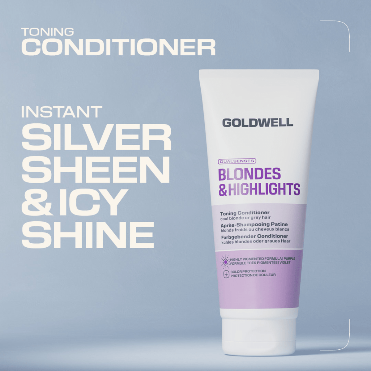 Goldwell. Revitalisant Violet Platine Blondes & Highlights - 200 ml - Concept C. Shop