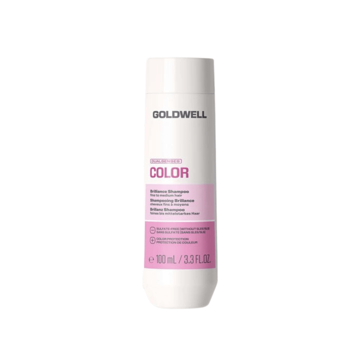 Goldwell. Shampoing Brillance Cheveux Fins À Moyens Color - 100 ml - Concept C. Shop