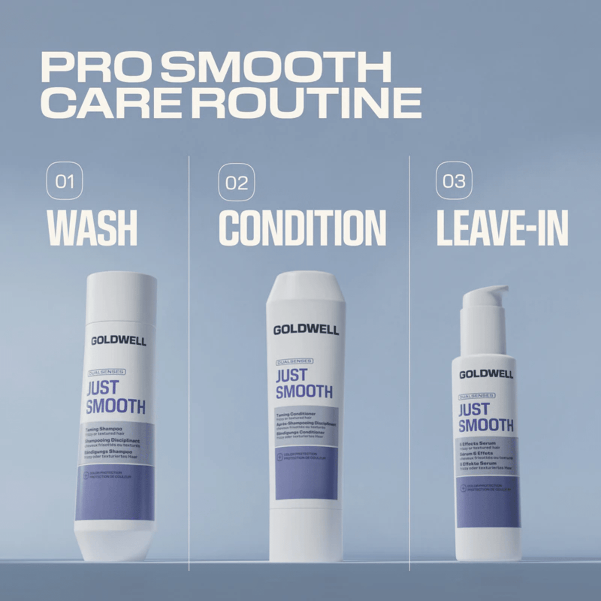 Goldwell. Shampoing Disciplinant Just Smooth - 300 ml - Concept C. Shop