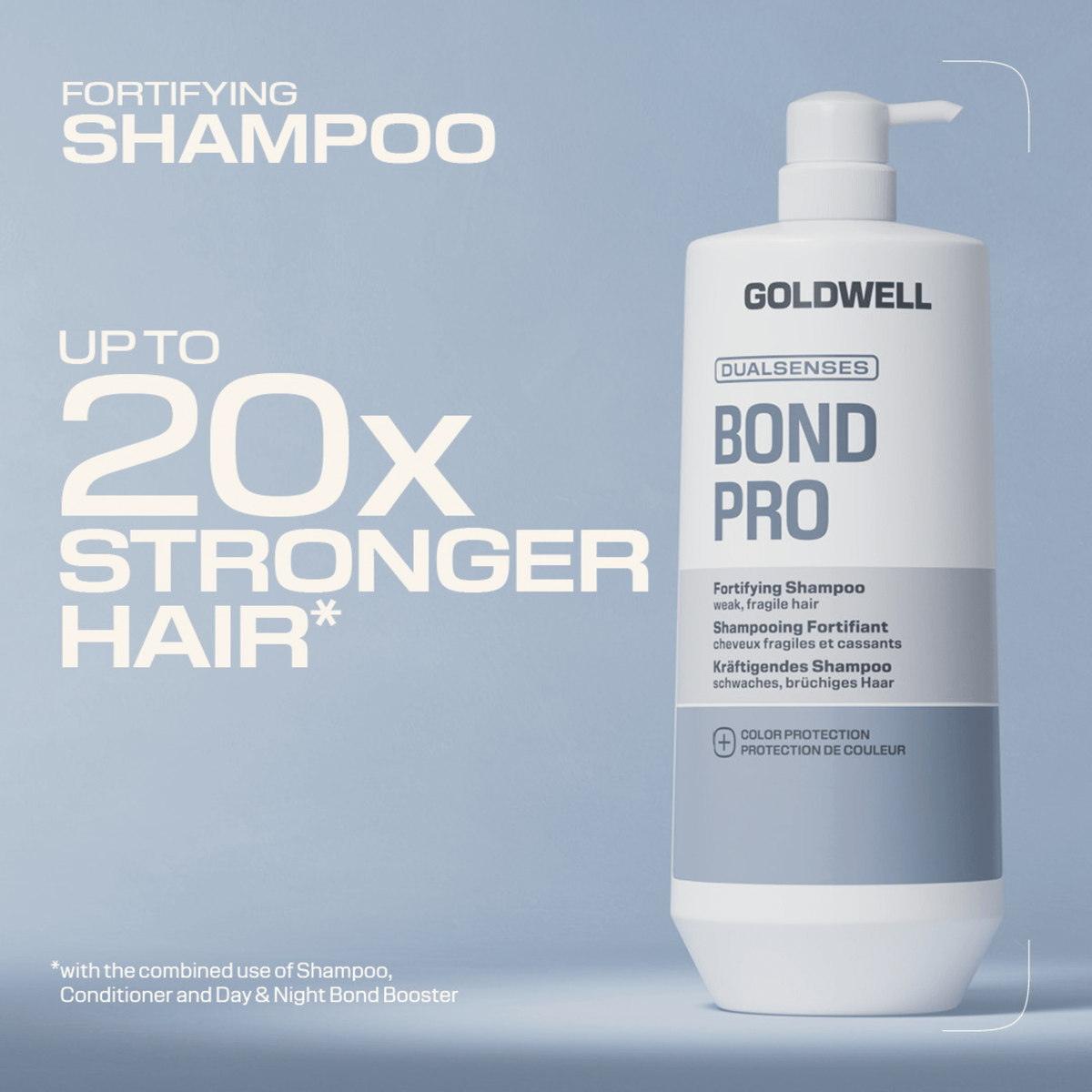 Goldwell. Shampoing Fortifiant Bond Pro - 1000 ml - Concept C. Shop