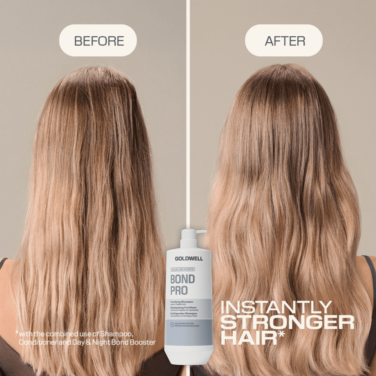 Goldwell. Shampoing Fortifiant Bond Pro - 1000 ml - Concept C. Shop