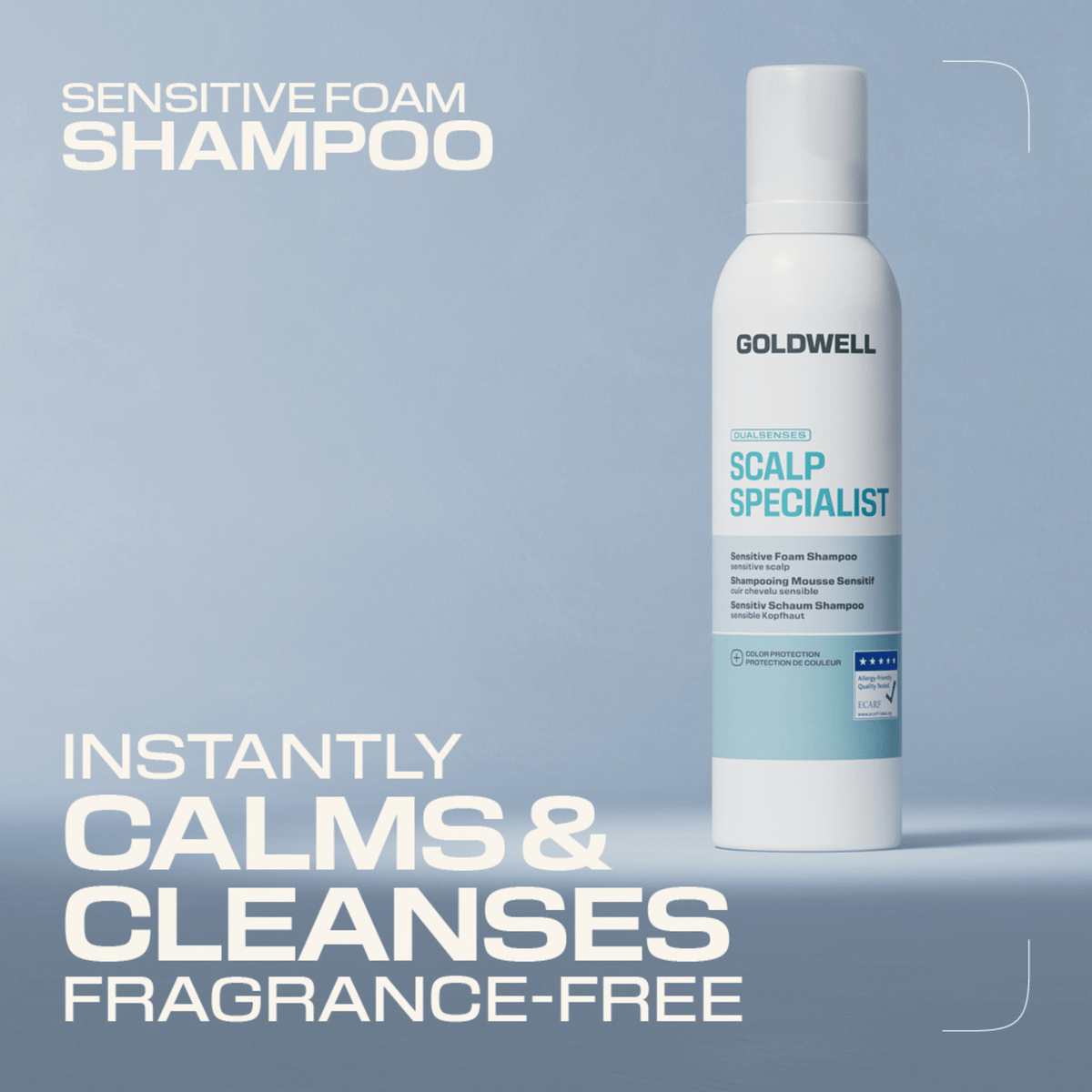 Goldwell. Shampoing Mousse Sensitif Cuir Chevelu Sensible Scalp Specialist - 250 ml - Concept C. Shop