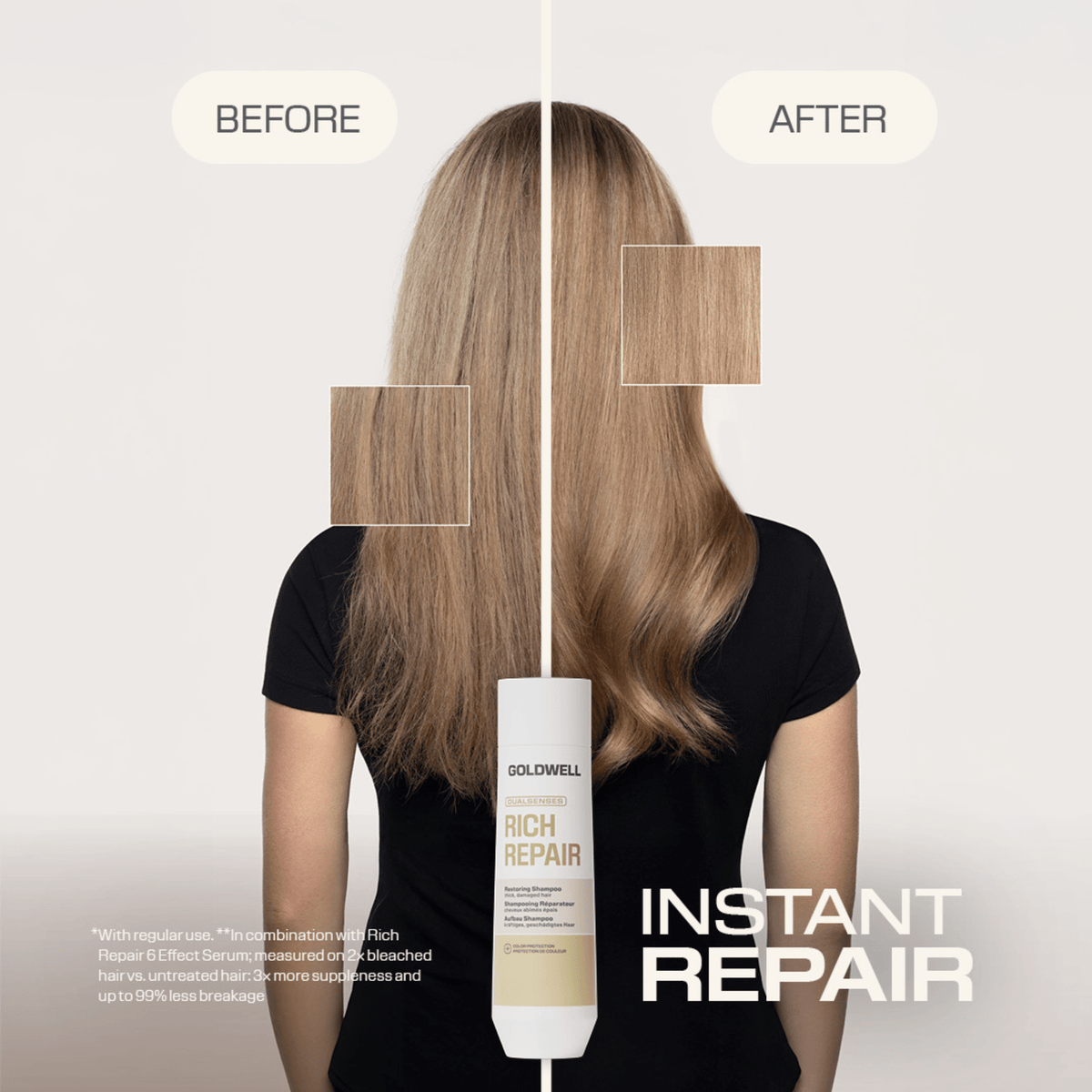 Goldwell. Shampoing Réparateur Rich Repair - 300 ml - Concept C. Shop