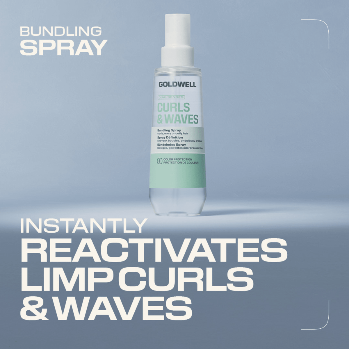 Goldwell. Spray Définition Cheveux Bouclés Et Ondulés Curls & Waves - 150 ml - Concept C. Shop