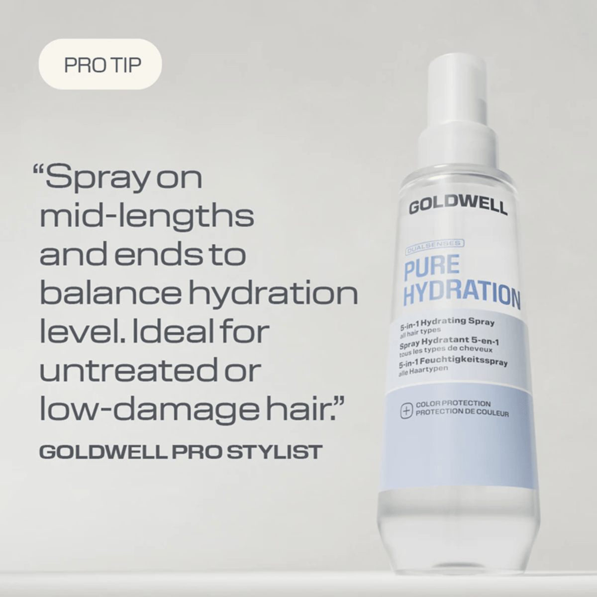 Goldwell. Spray Hydratant 5-En-1 Pure Hydration - 50 ml - Concept C. Shop