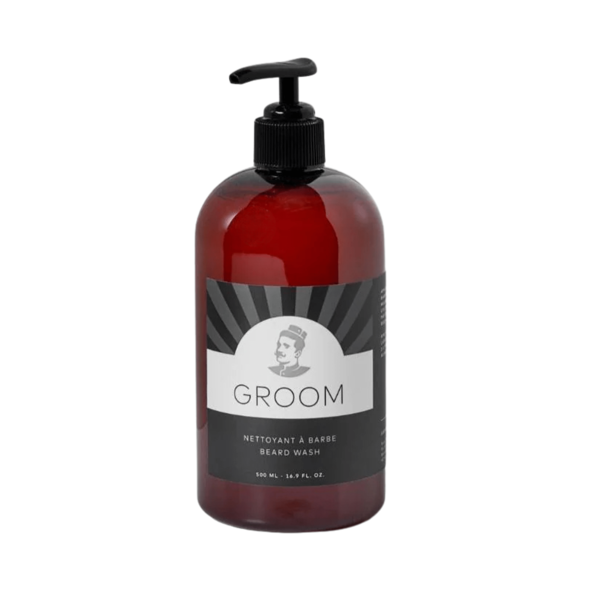 Groom. Nettoyant à Barbe - 500 ml - Concept C. Shop