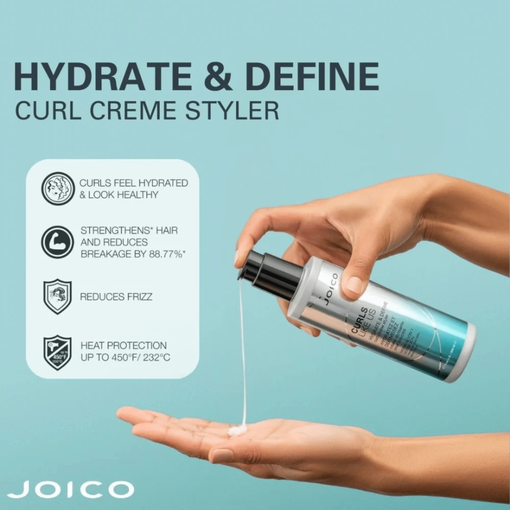 Joico. Crème Stylisante Curls Like Us - 200 ml - Concept C. Shop