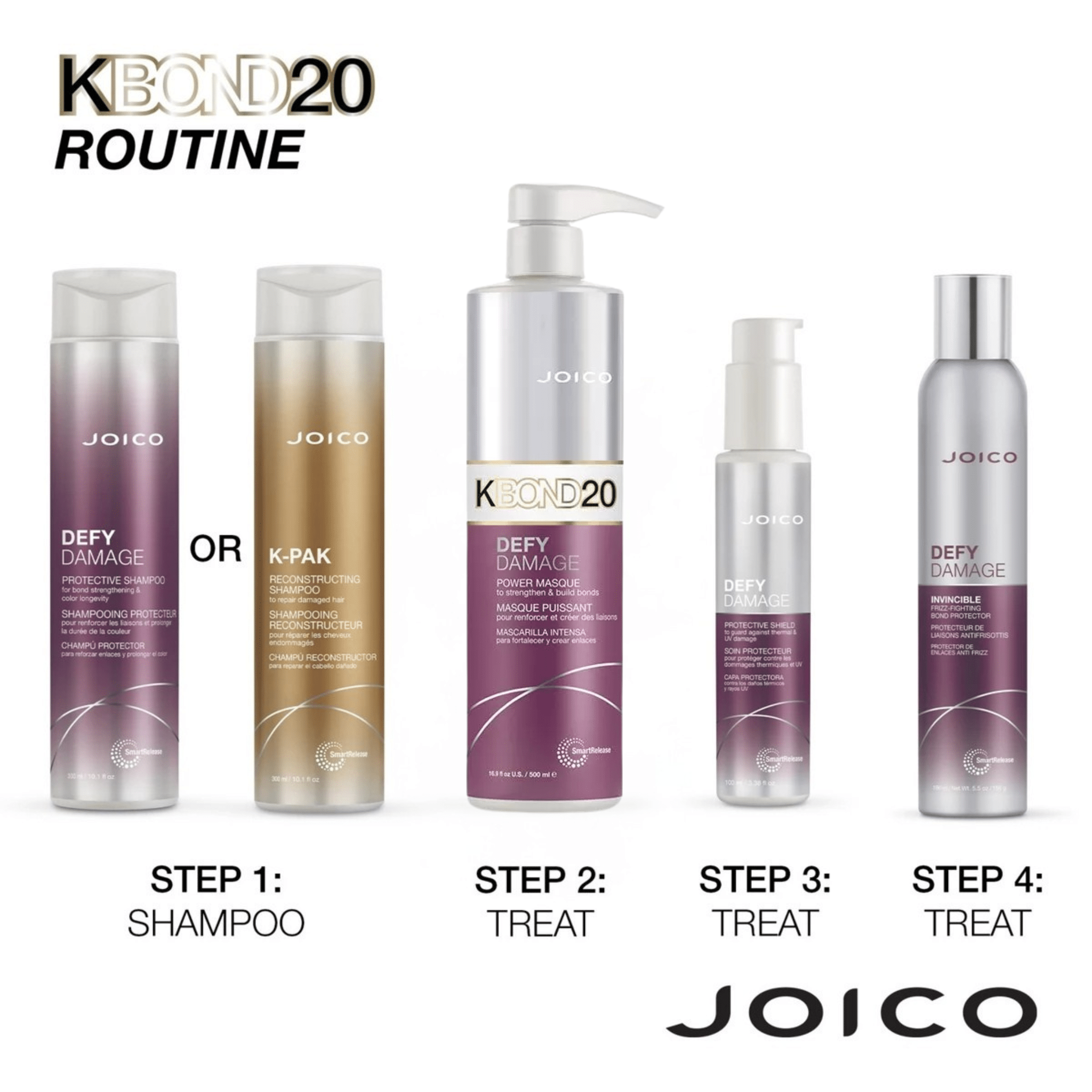 Joico. Masque Puissant KBOND20 Defy Damage - 500 ml - Concept C. Shop