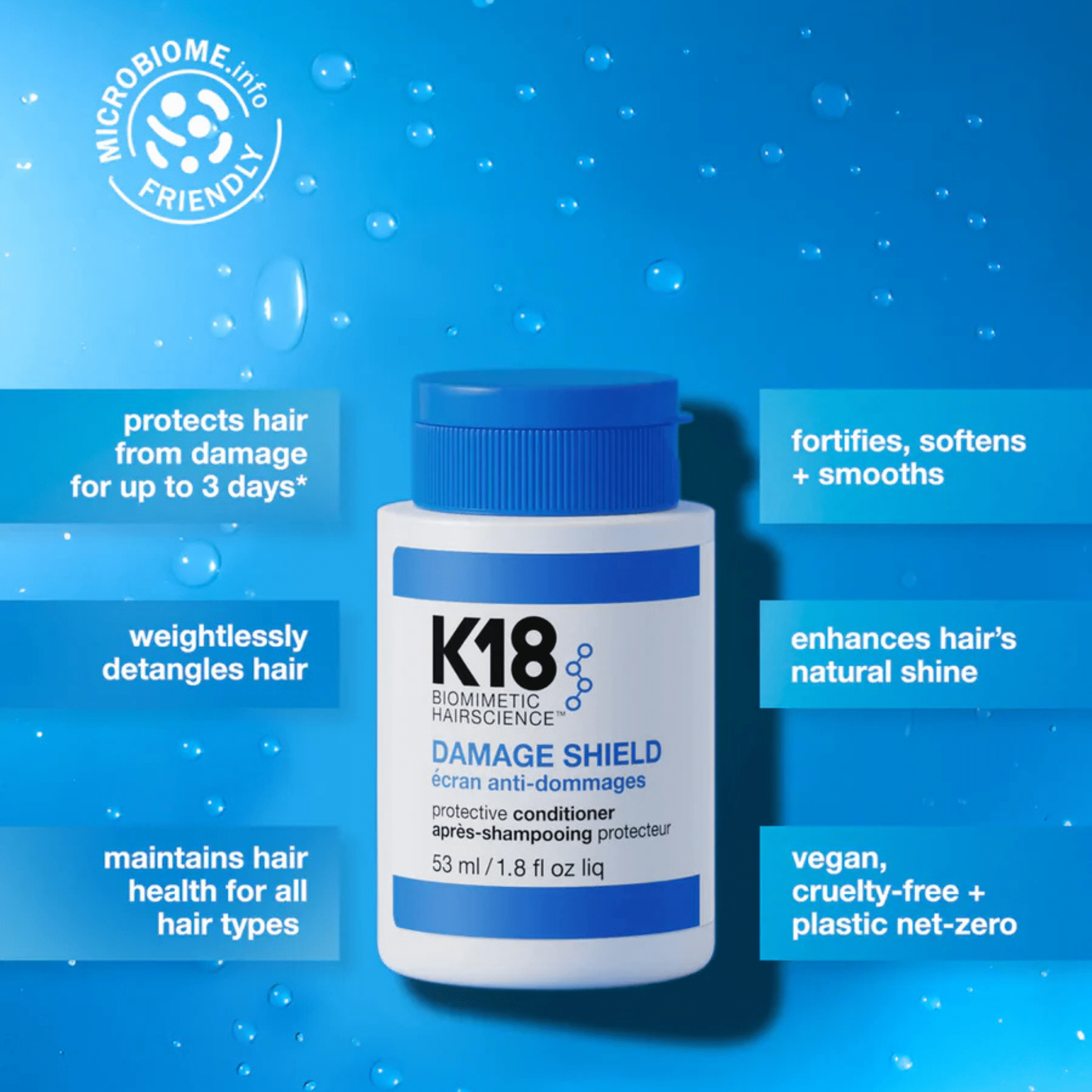 K18. Après - Shampoing Damage Shield - 53 ml - Concept C. Shop